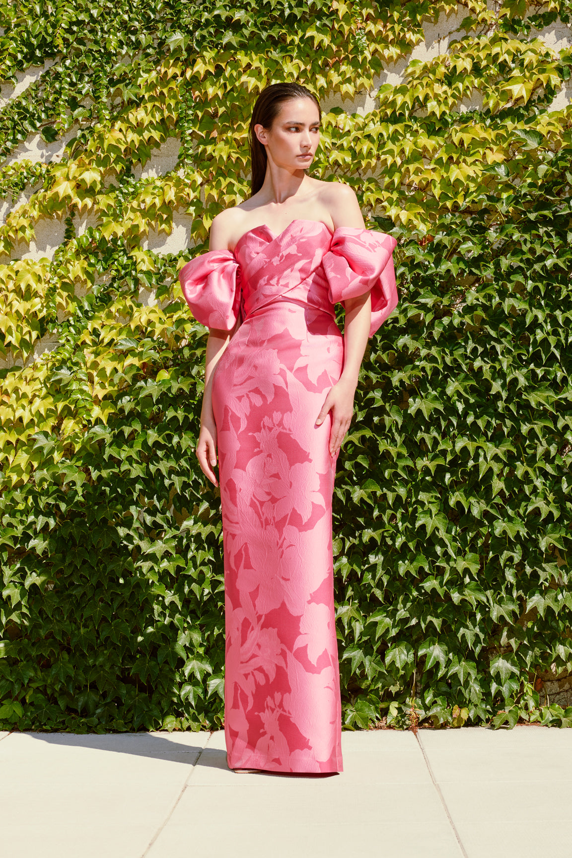OFF-THE-SHOULDER GOWN