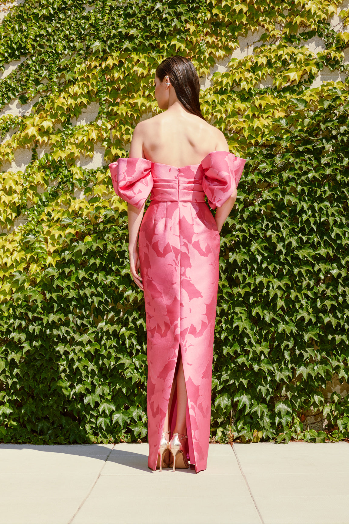 OFF-THE-SHOULDER GOWN