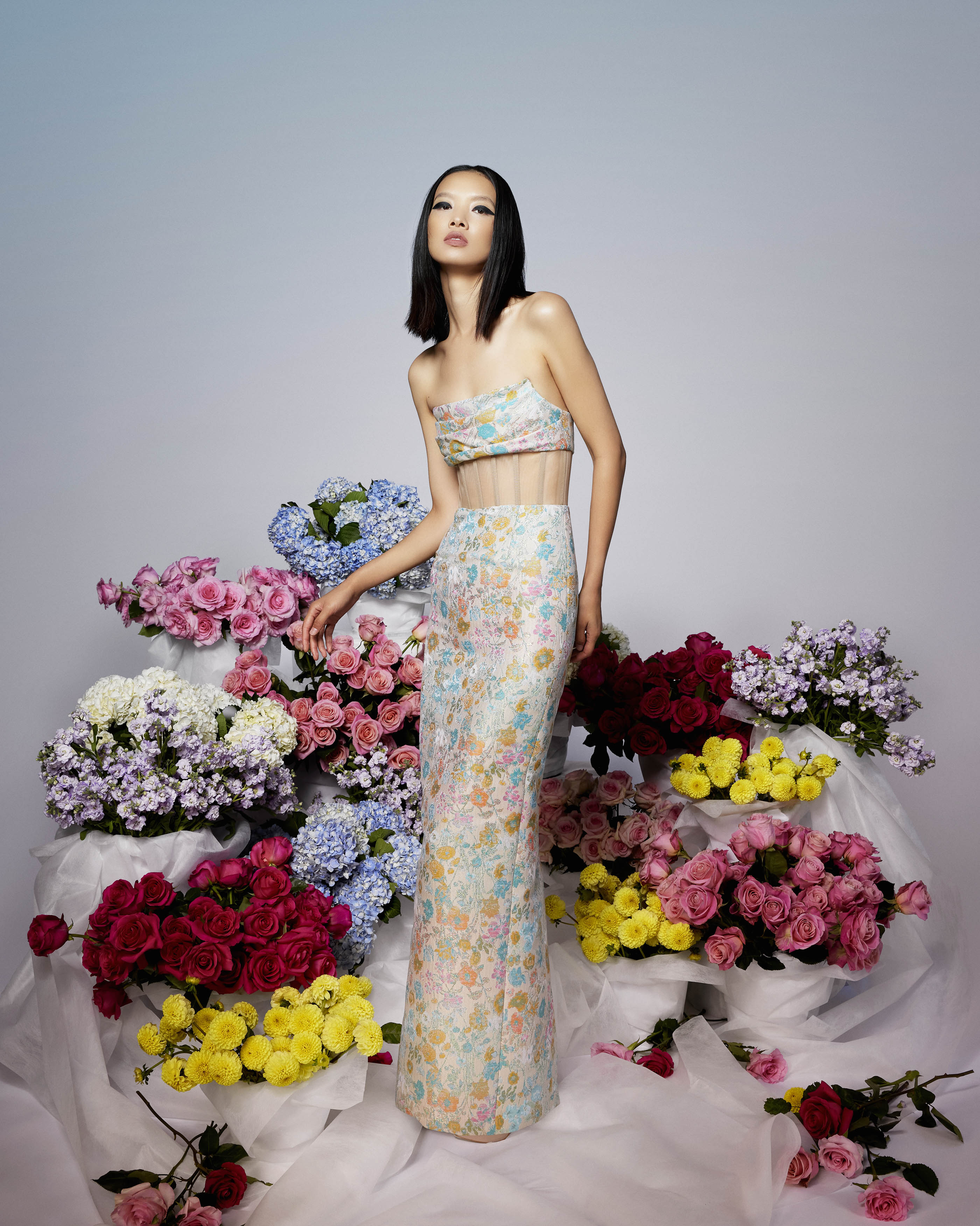 Strapless Gown