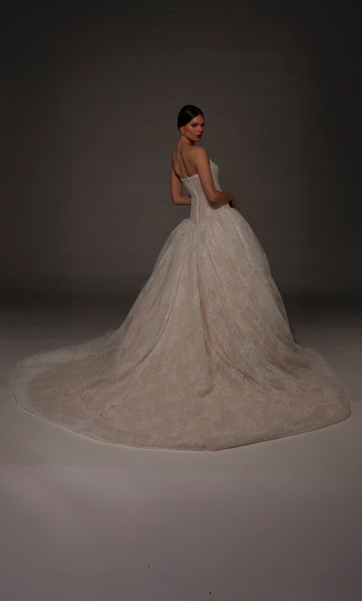 ALYCE Paris 7169 Bridal Sweetheart Neckline Elegant Fit N Flare Dress