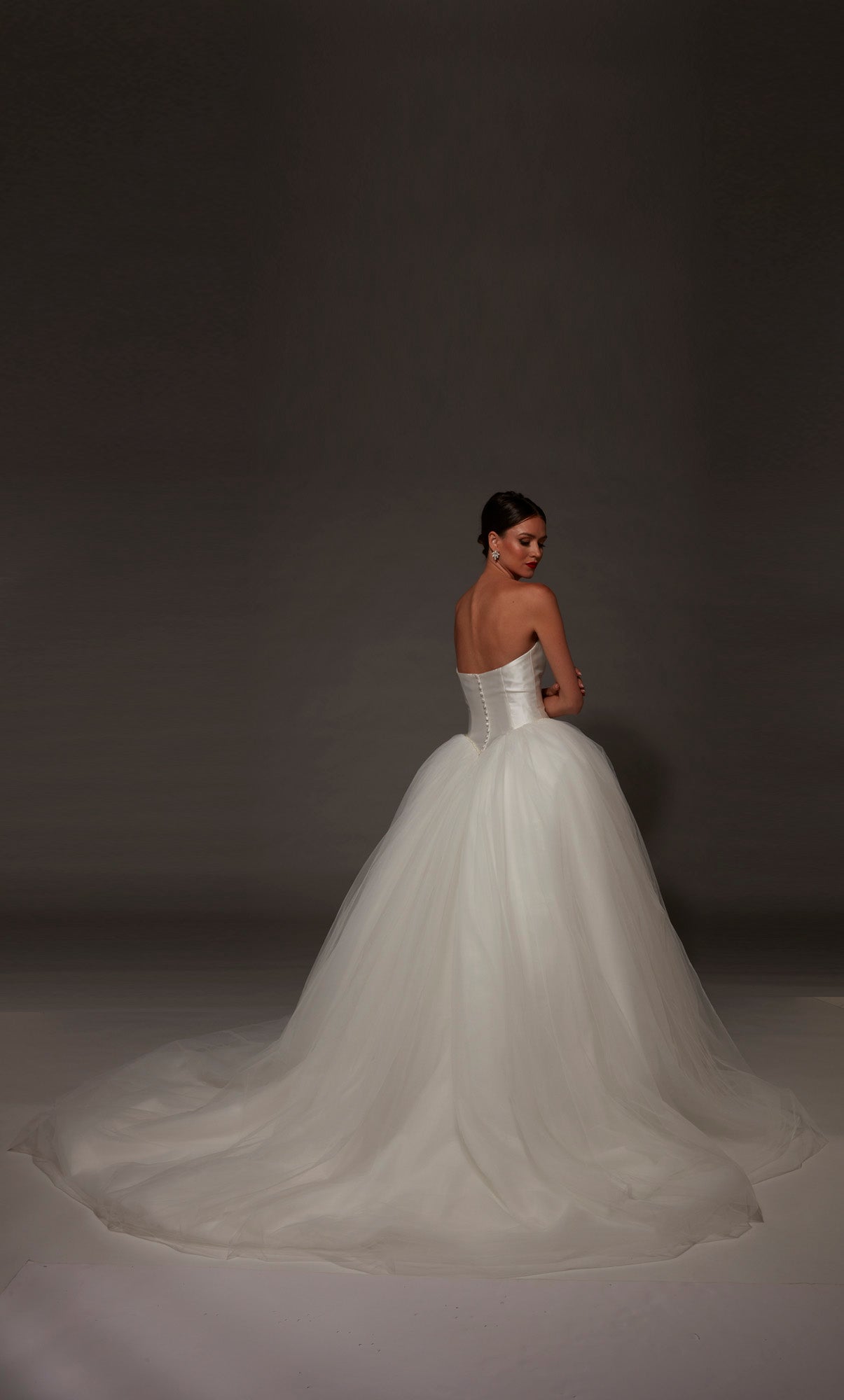 ALYCE Paris 7182 Bridal Strapless Neckline Elegant A Line Dress