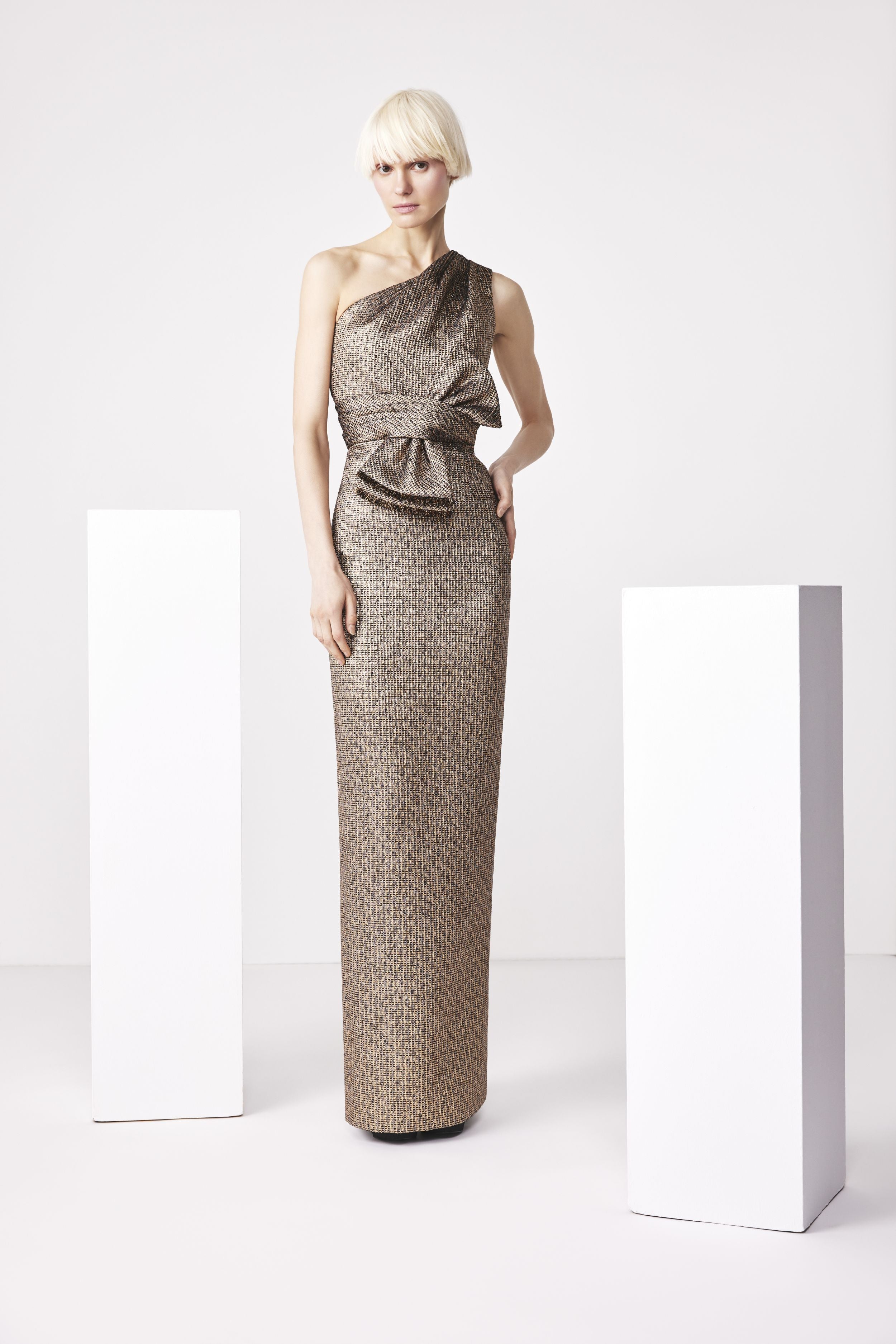 One Shoulder Gown