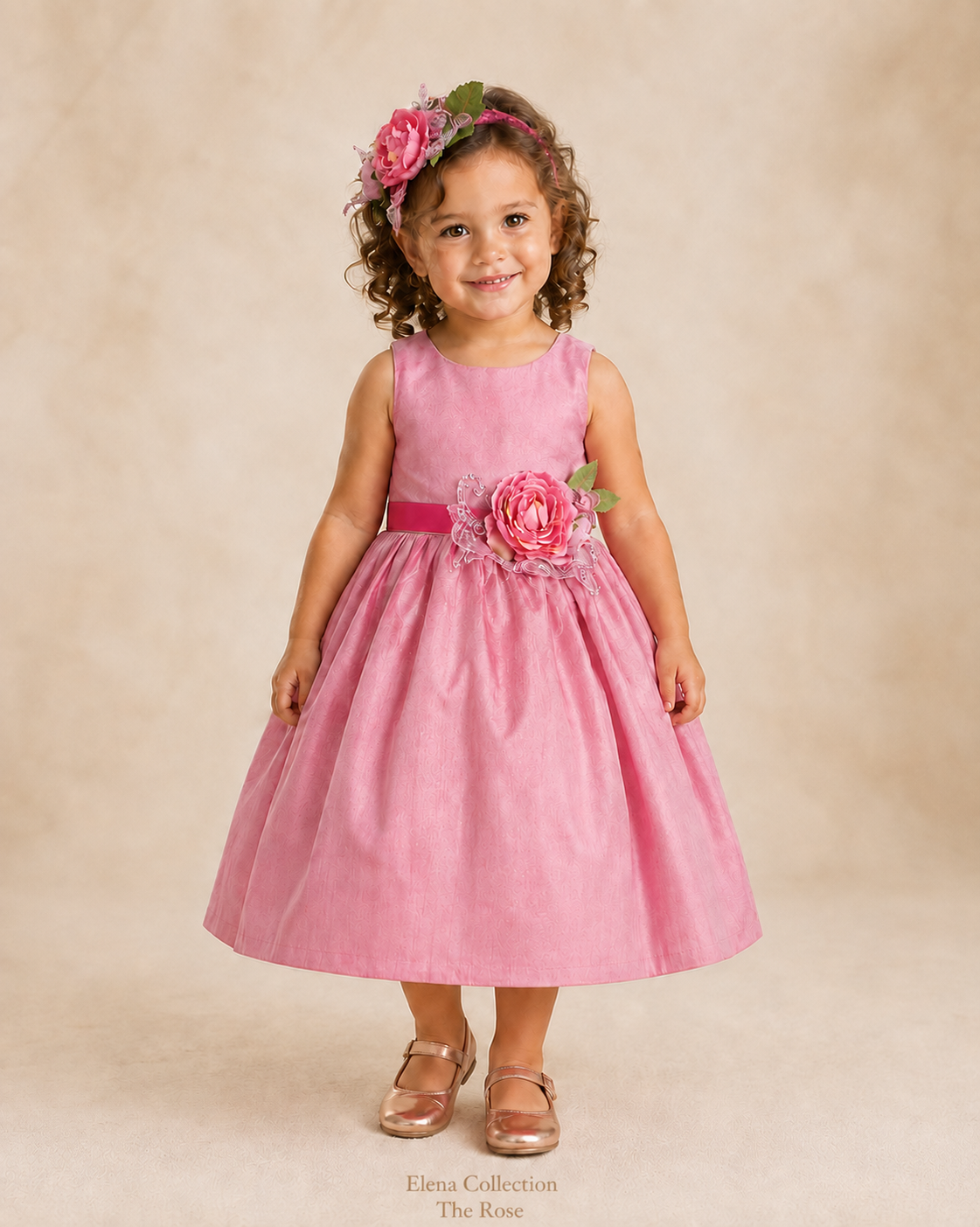 The Rose Flower Girl Dress