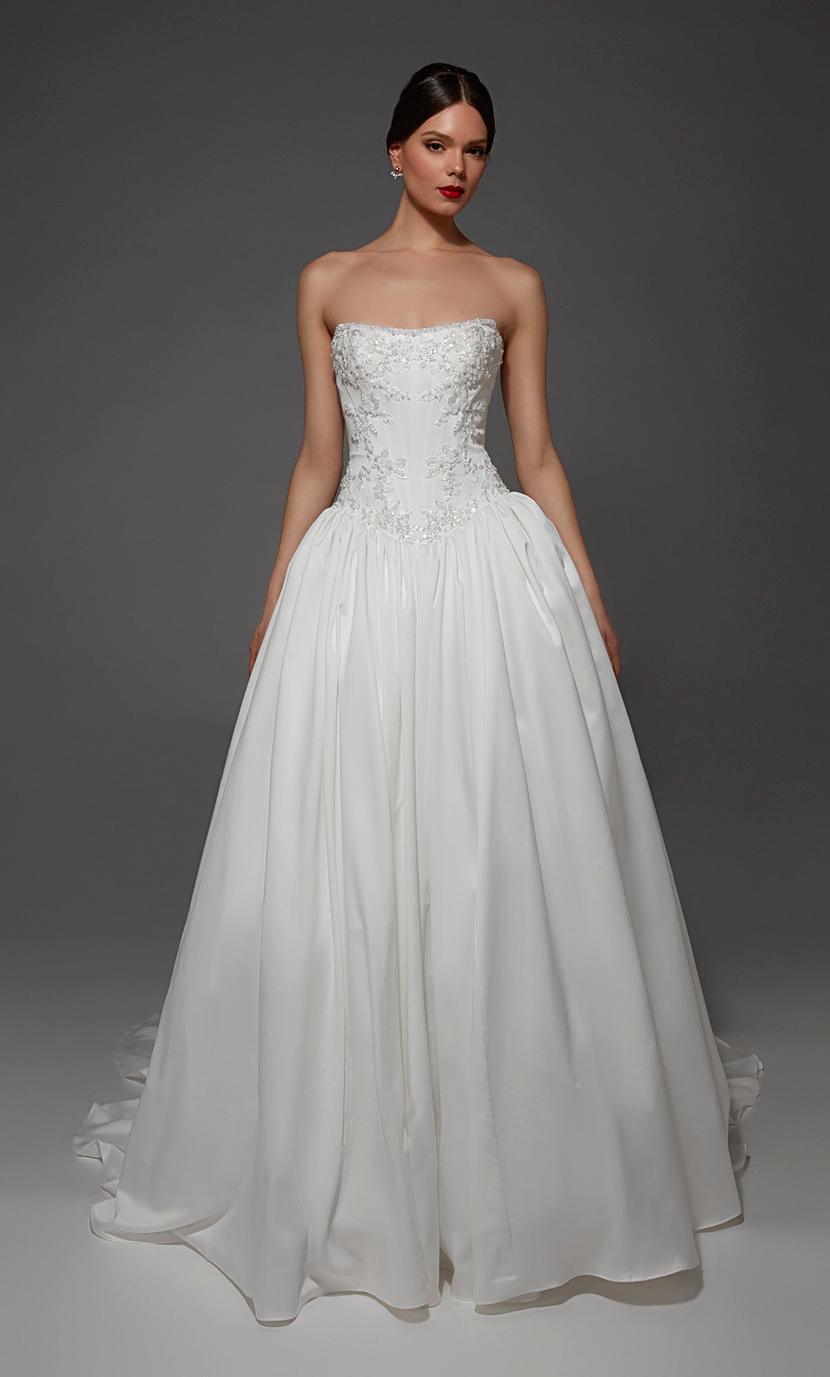 ALYCE Paris 7188 Bridal Strapless Neckline Elegant Ballgown Dress