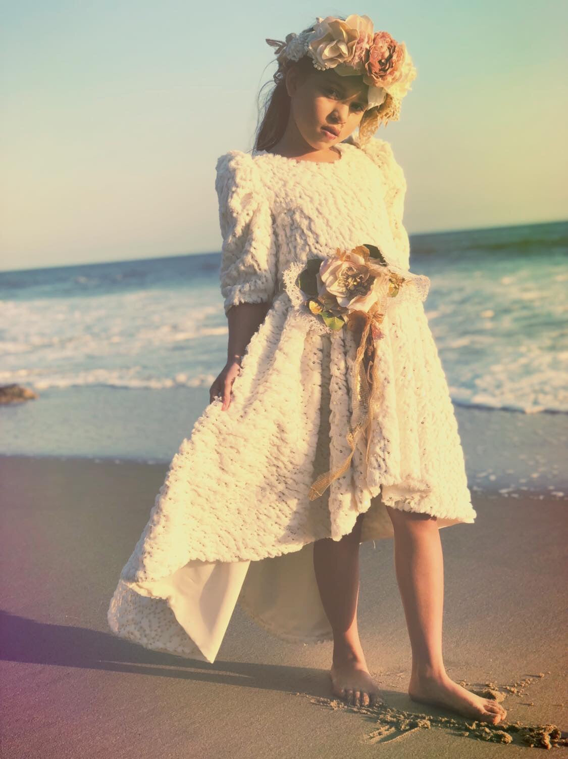 Gabriela - Faux Fur Dress