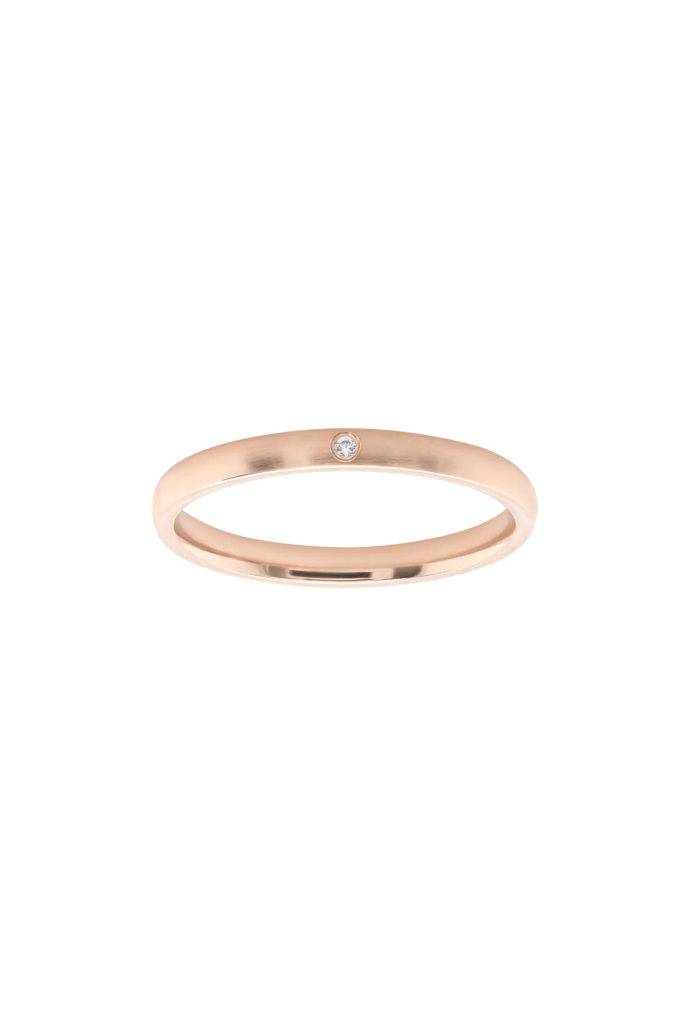 Warmth Gold Wedding Ring - for her