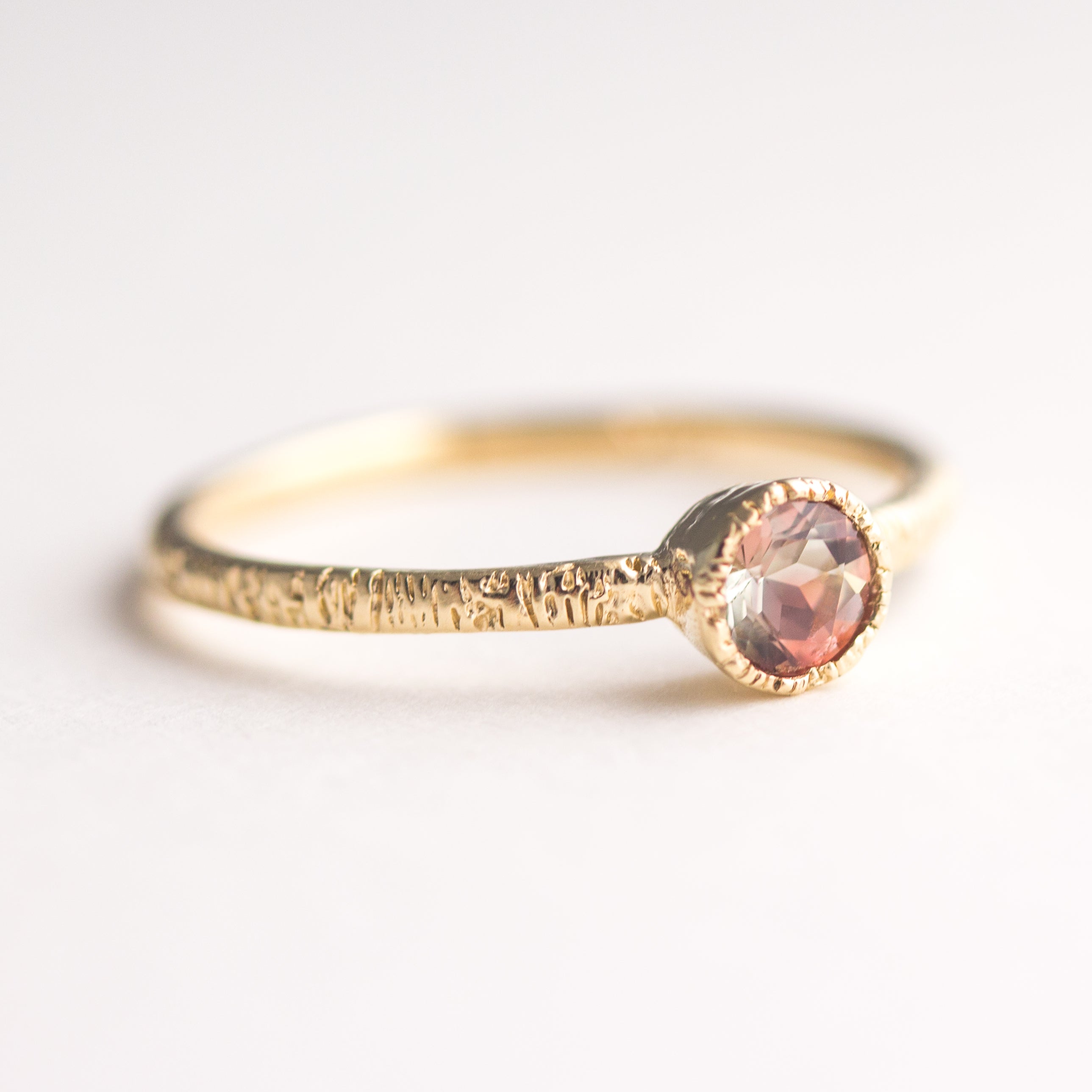 One of a Kind Oregon Sunstone Ring - Size 5.5