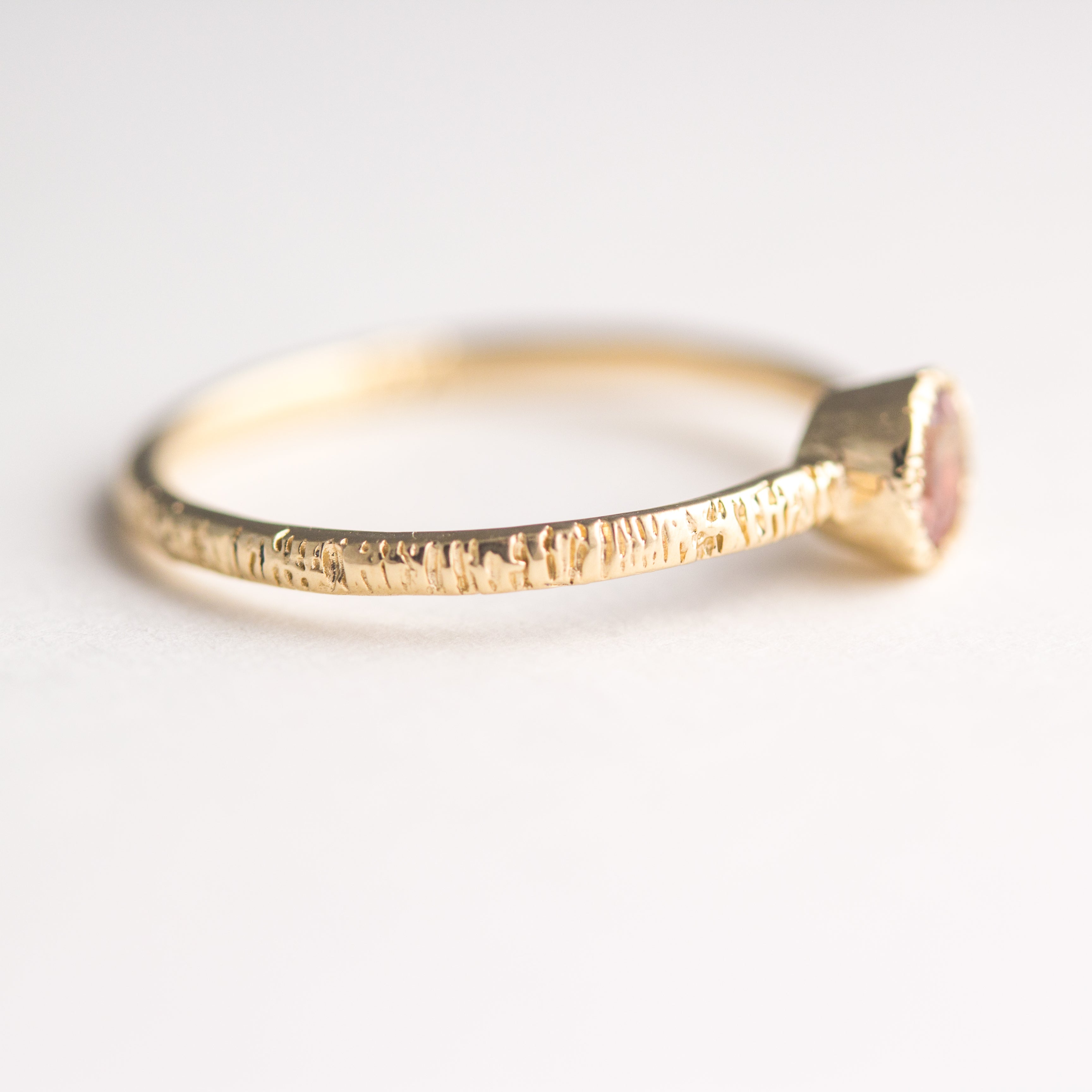 One of a Kind Oregon Sunstone Ring - Size 5.5