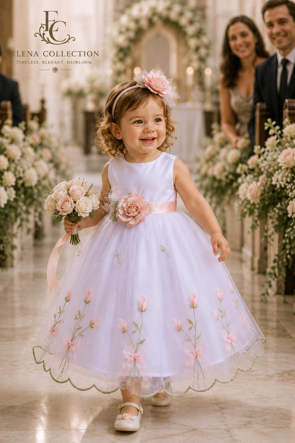 The Liz | Organza Baby Dress