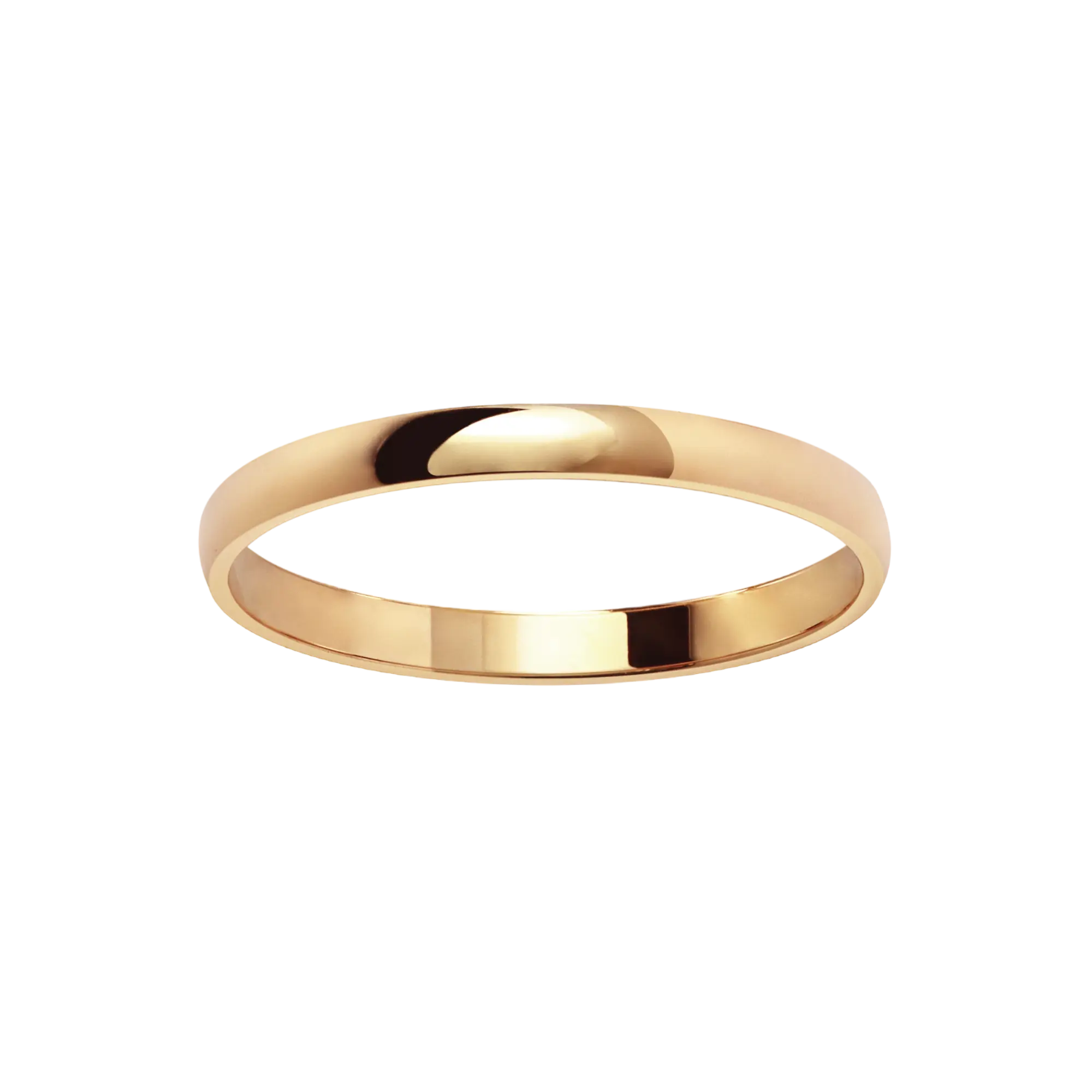 Tenderness Gold Wedding Ring - for her
