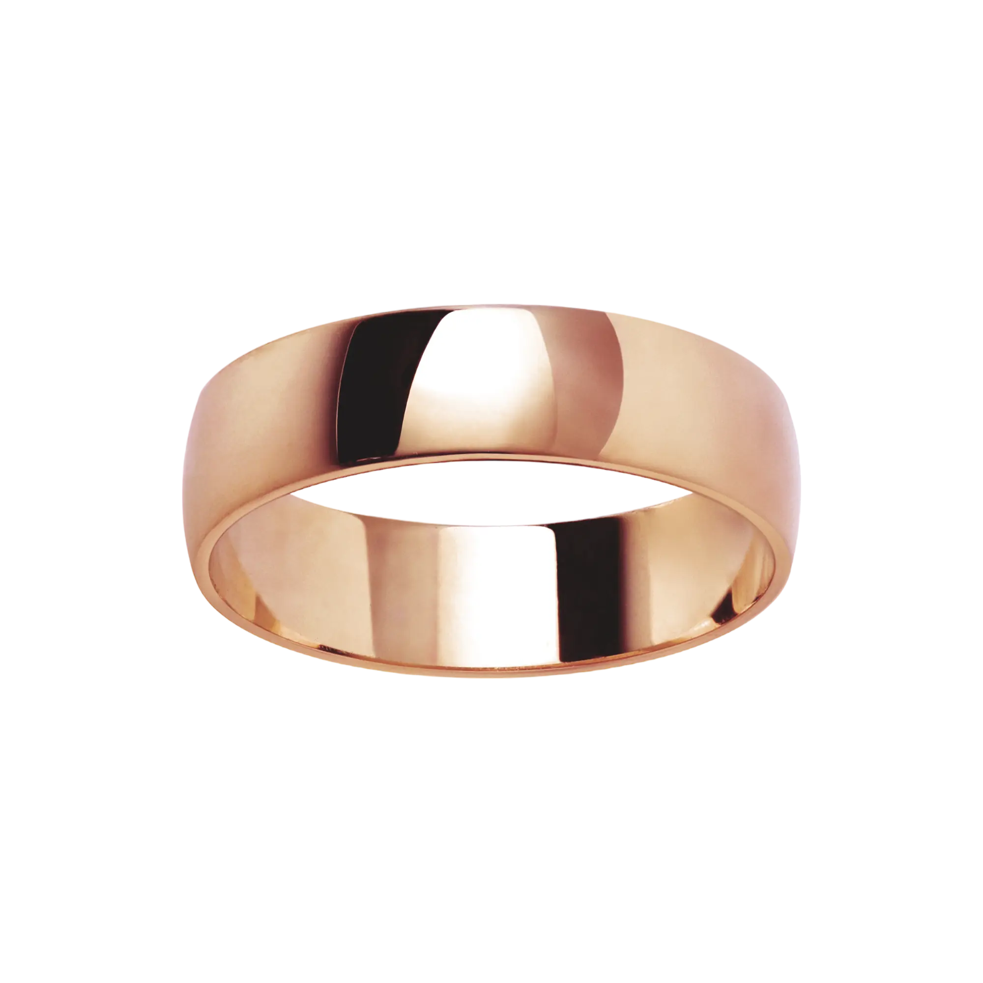 Tenderness Gold Wedding Ring - for her