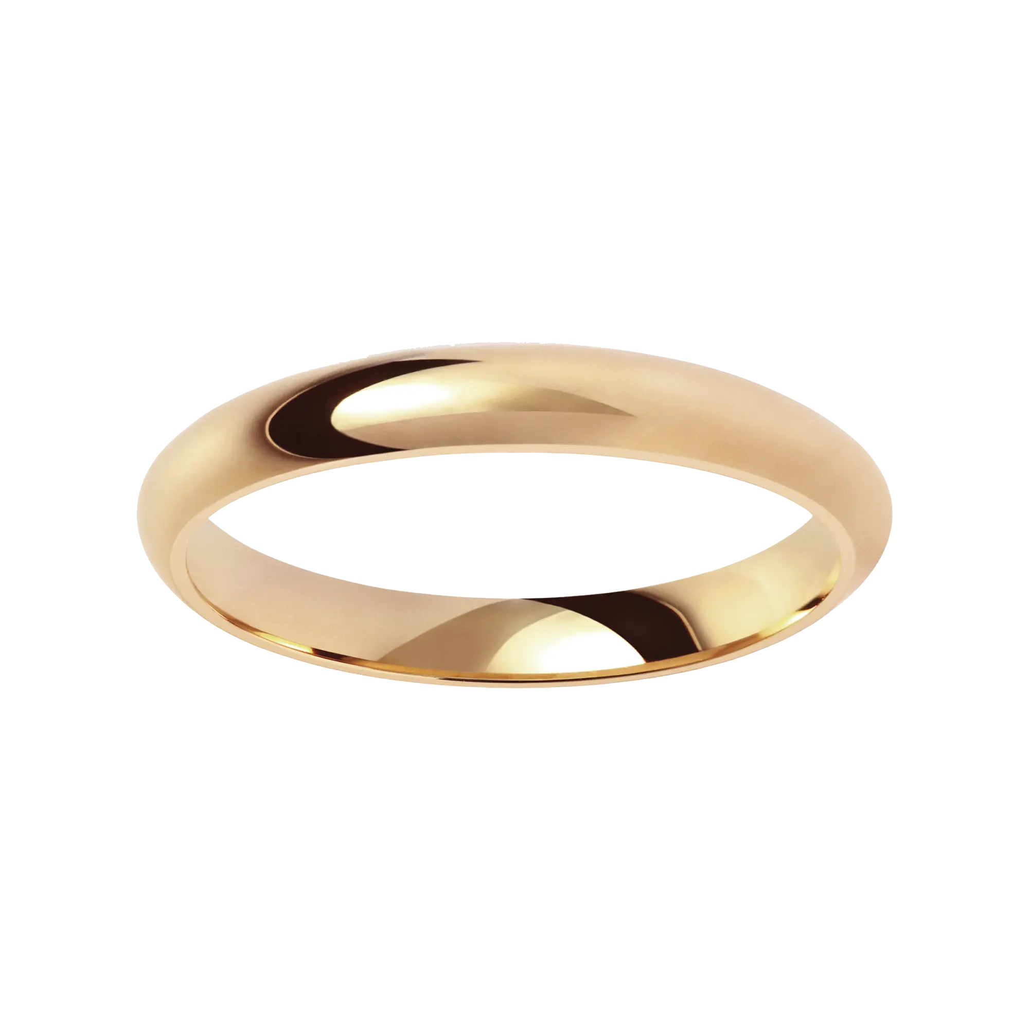 Kindness Gold Wedding Ring - for her