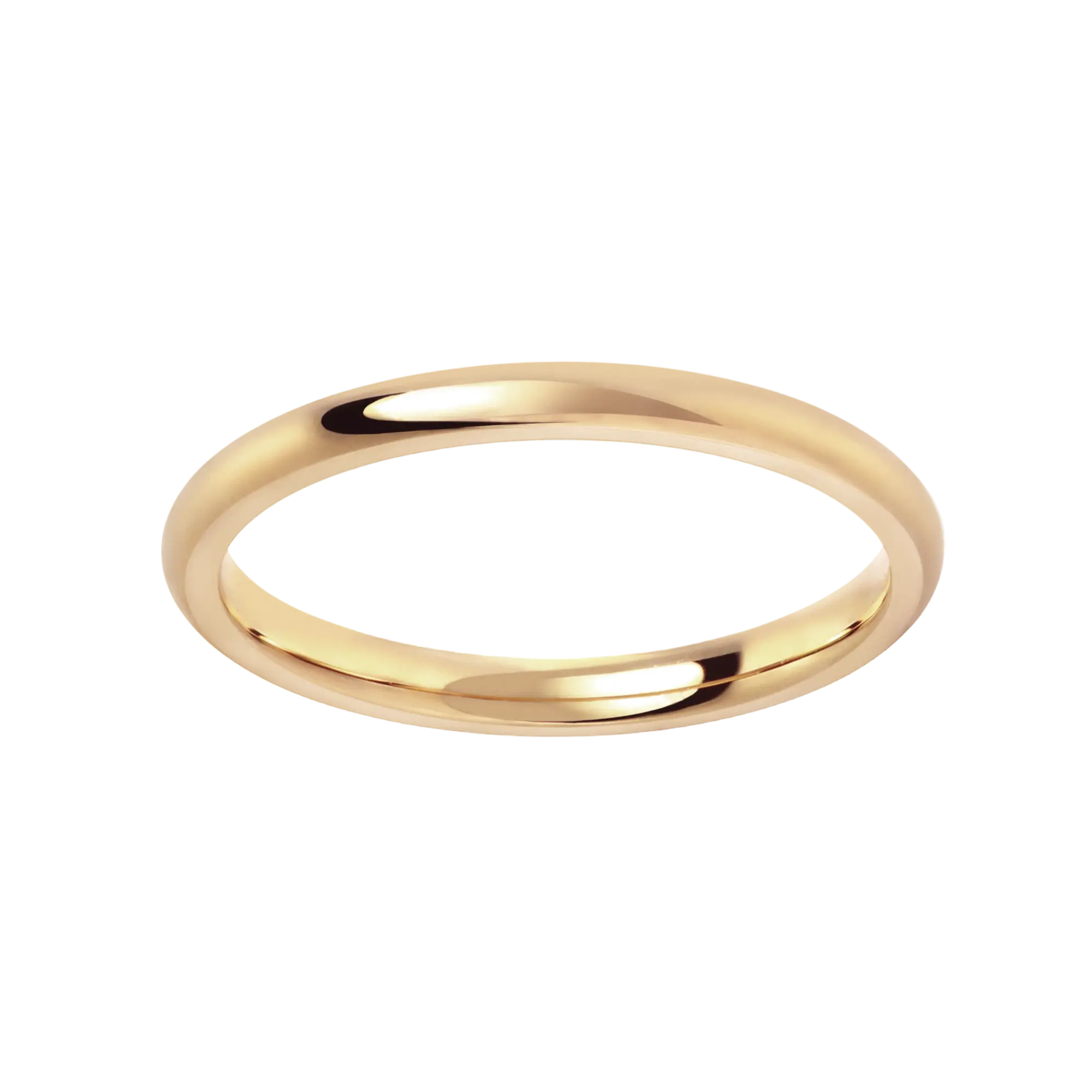 Kindness Gold Wedding Ring - for her