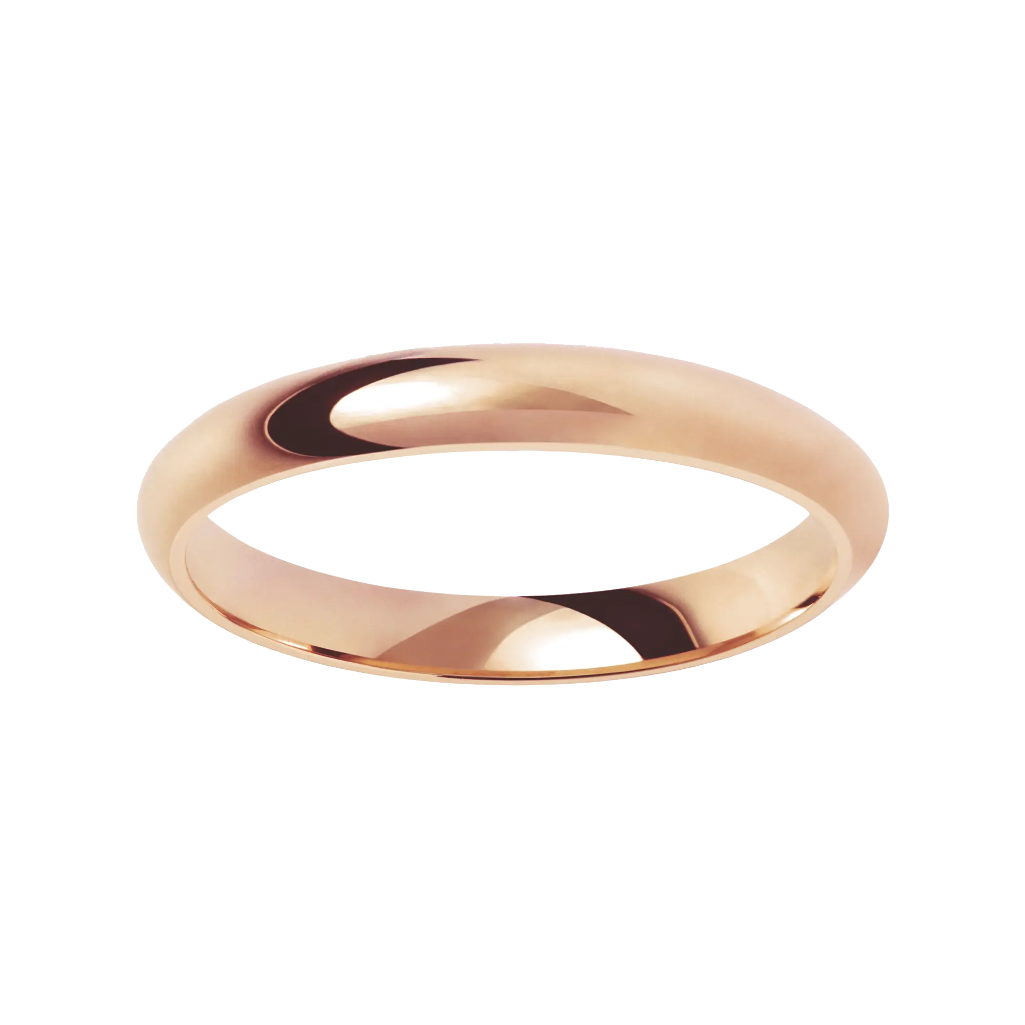 Kindness Gold Wedding Ring - for her