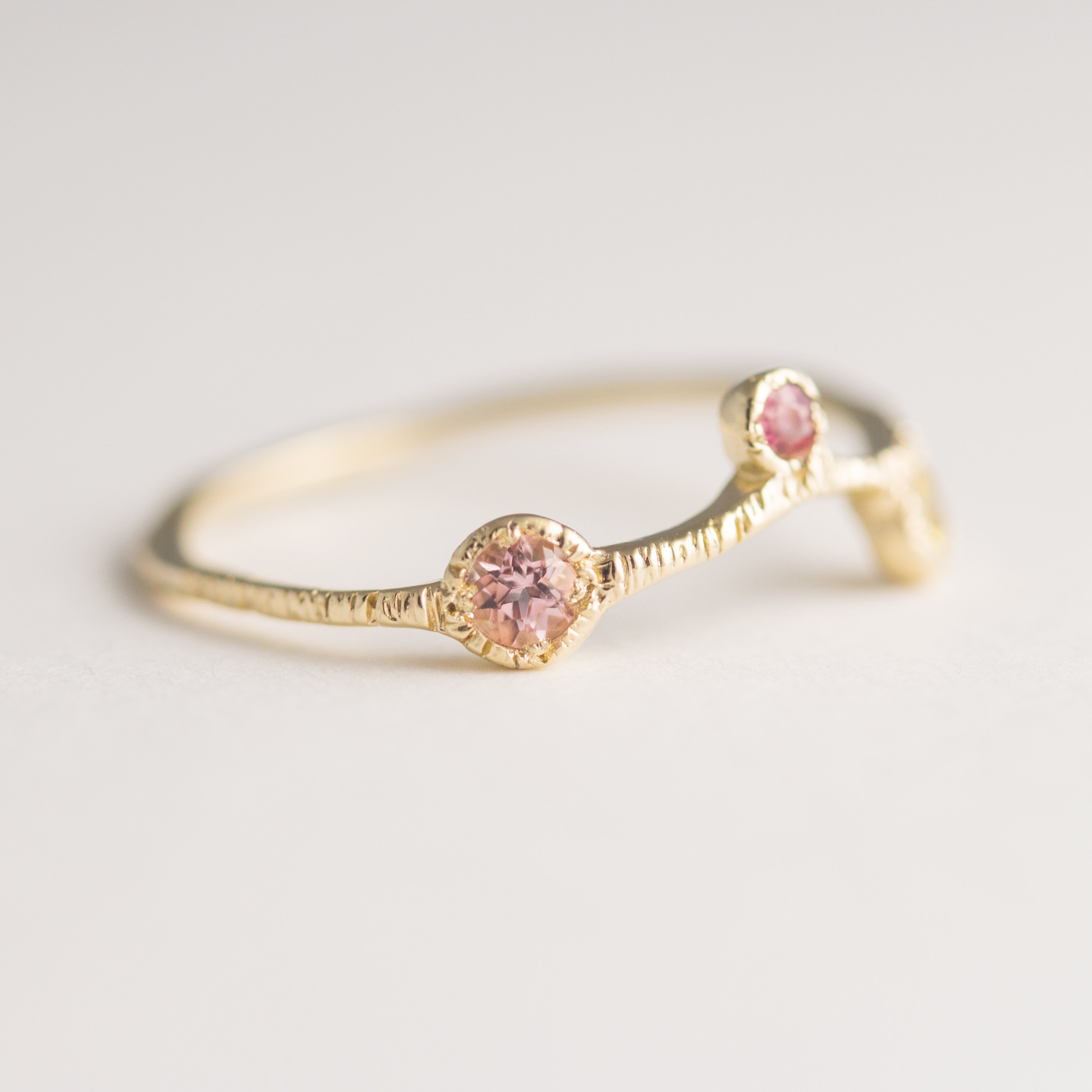 Tenten Sapphire + Topaz Ring