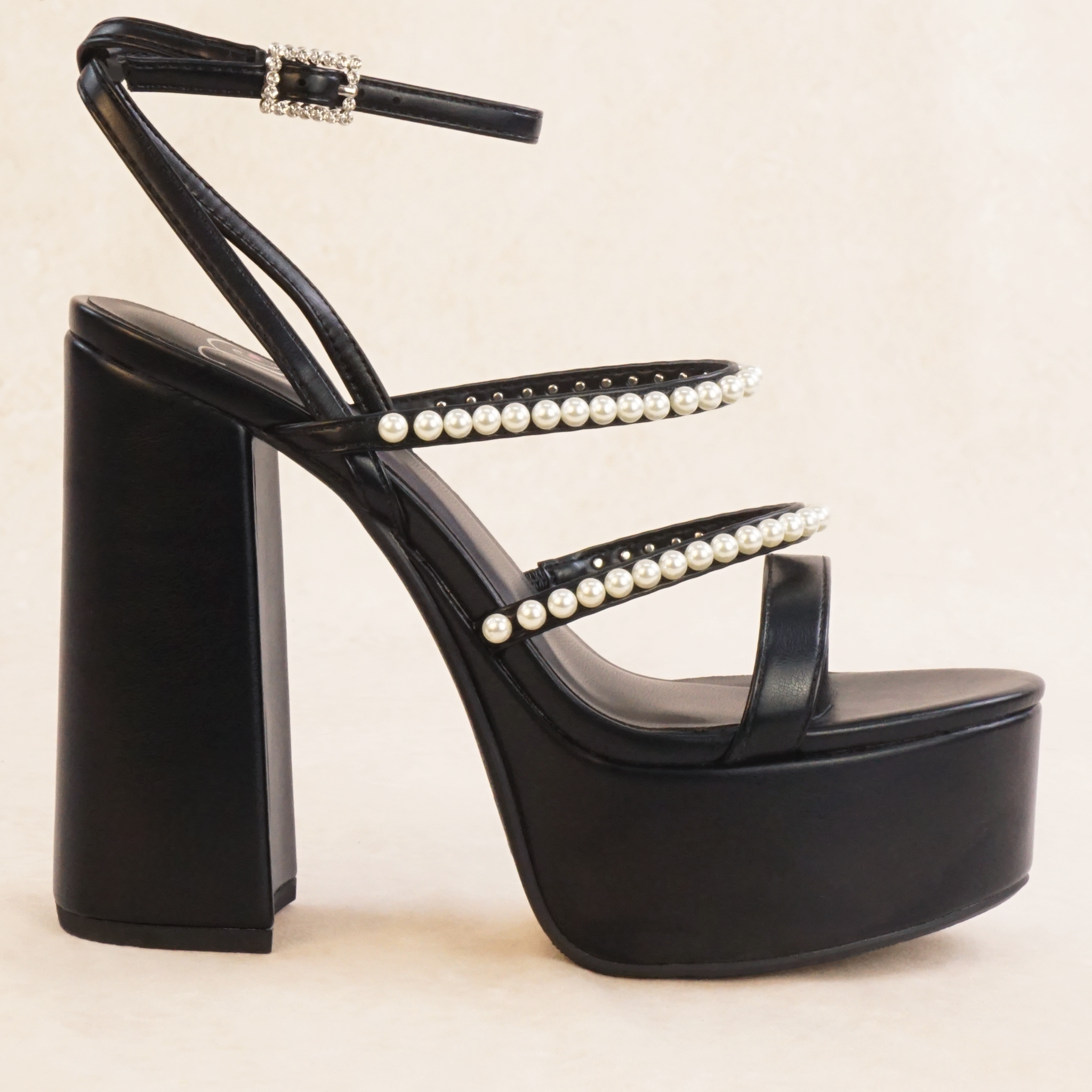 Prefer Pearl Platform High Heels