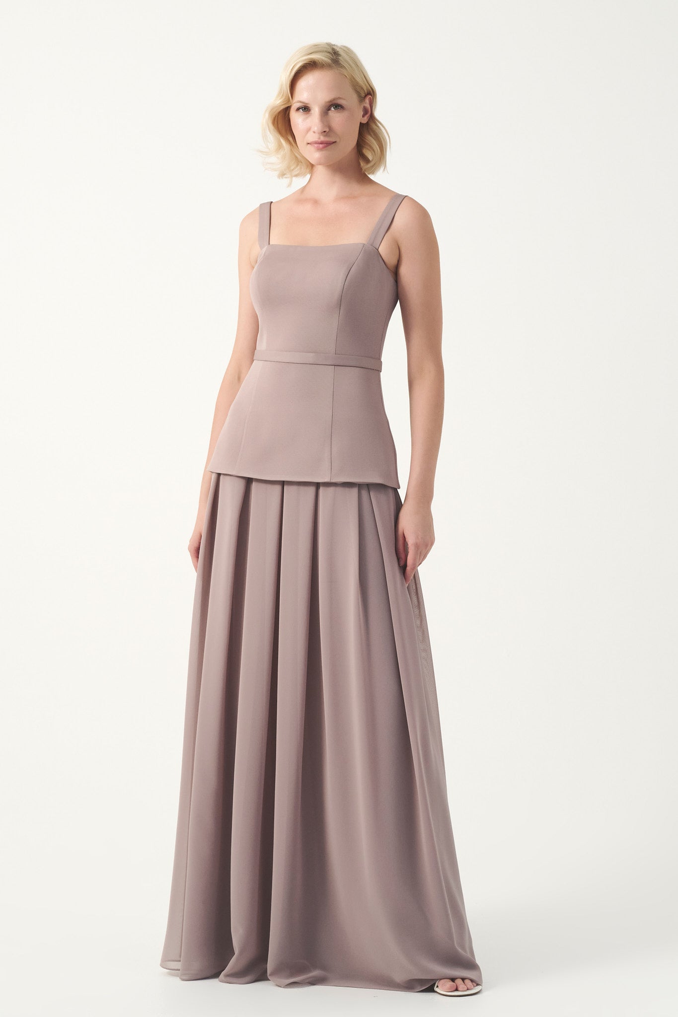Square Neckline Sophistication