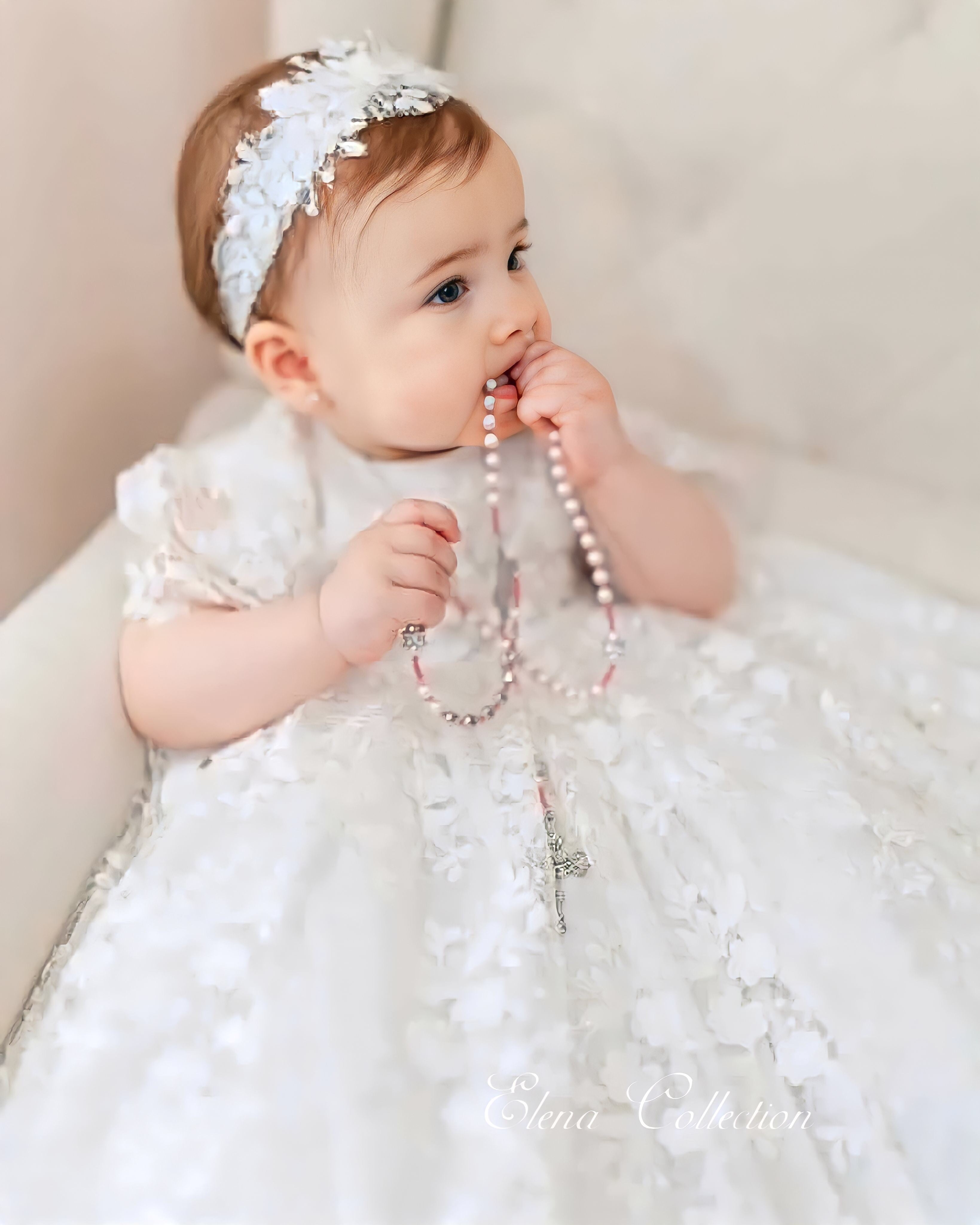 Adriana  - Heirloom Christening Gown