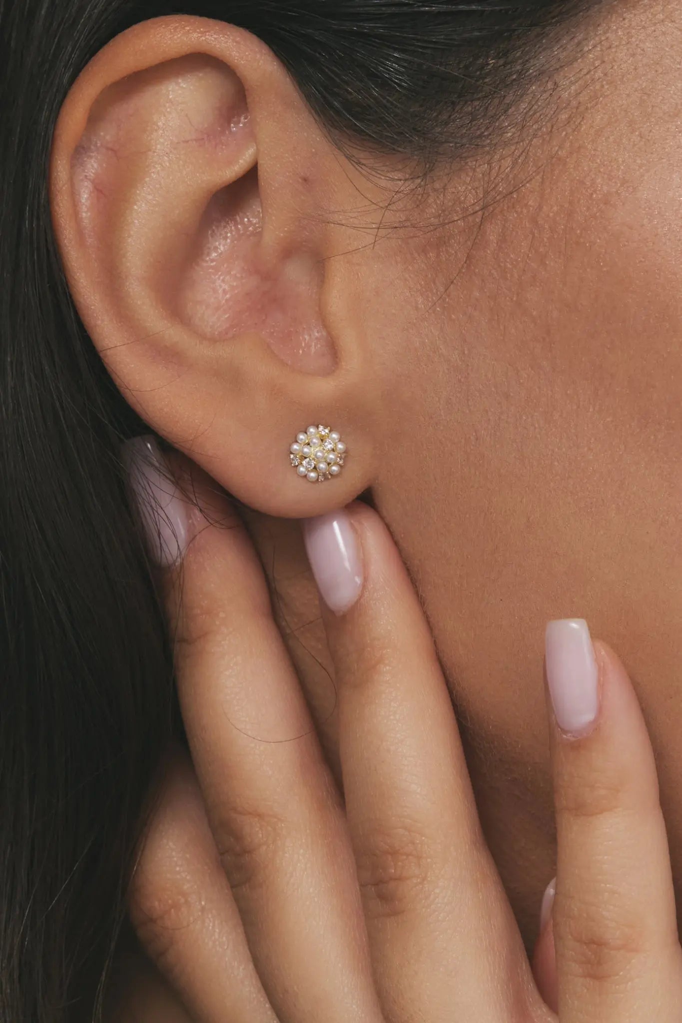 Dandelion Silver Earrings M