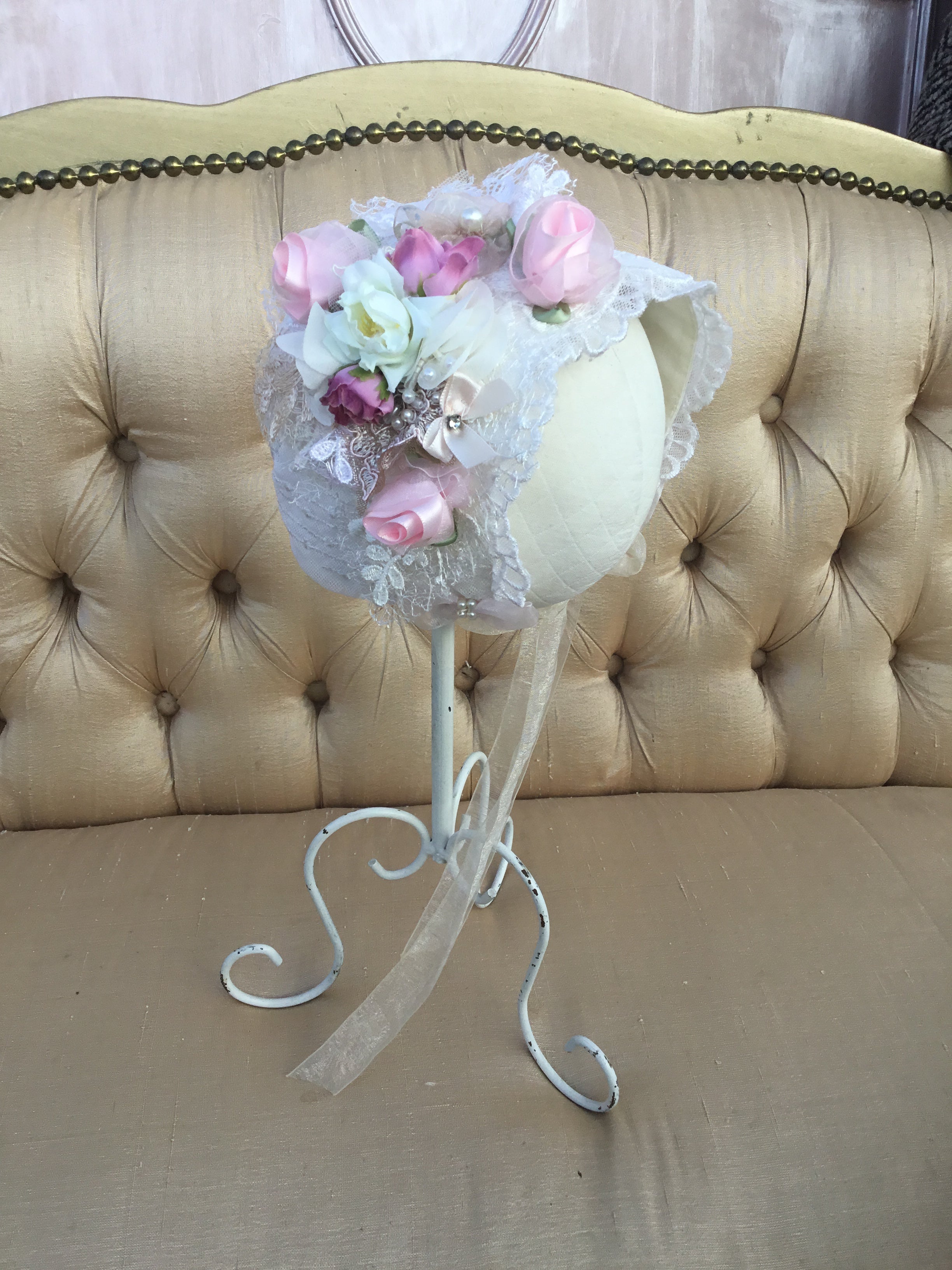 Belinda Newborn Bonnet