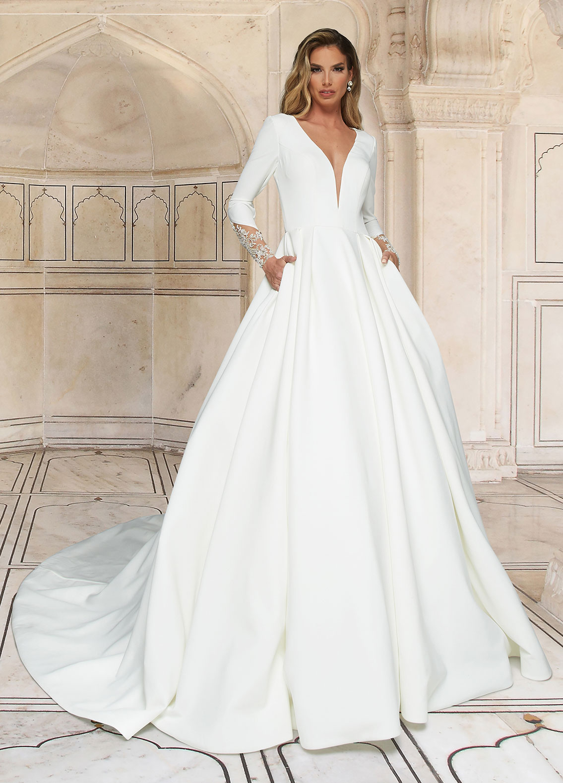 Ashley & Justin Bridal Dress 10967