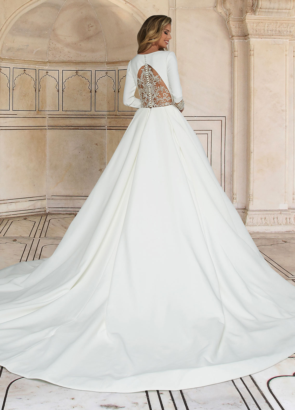 Ashley & Justin Bridal Dress 10967