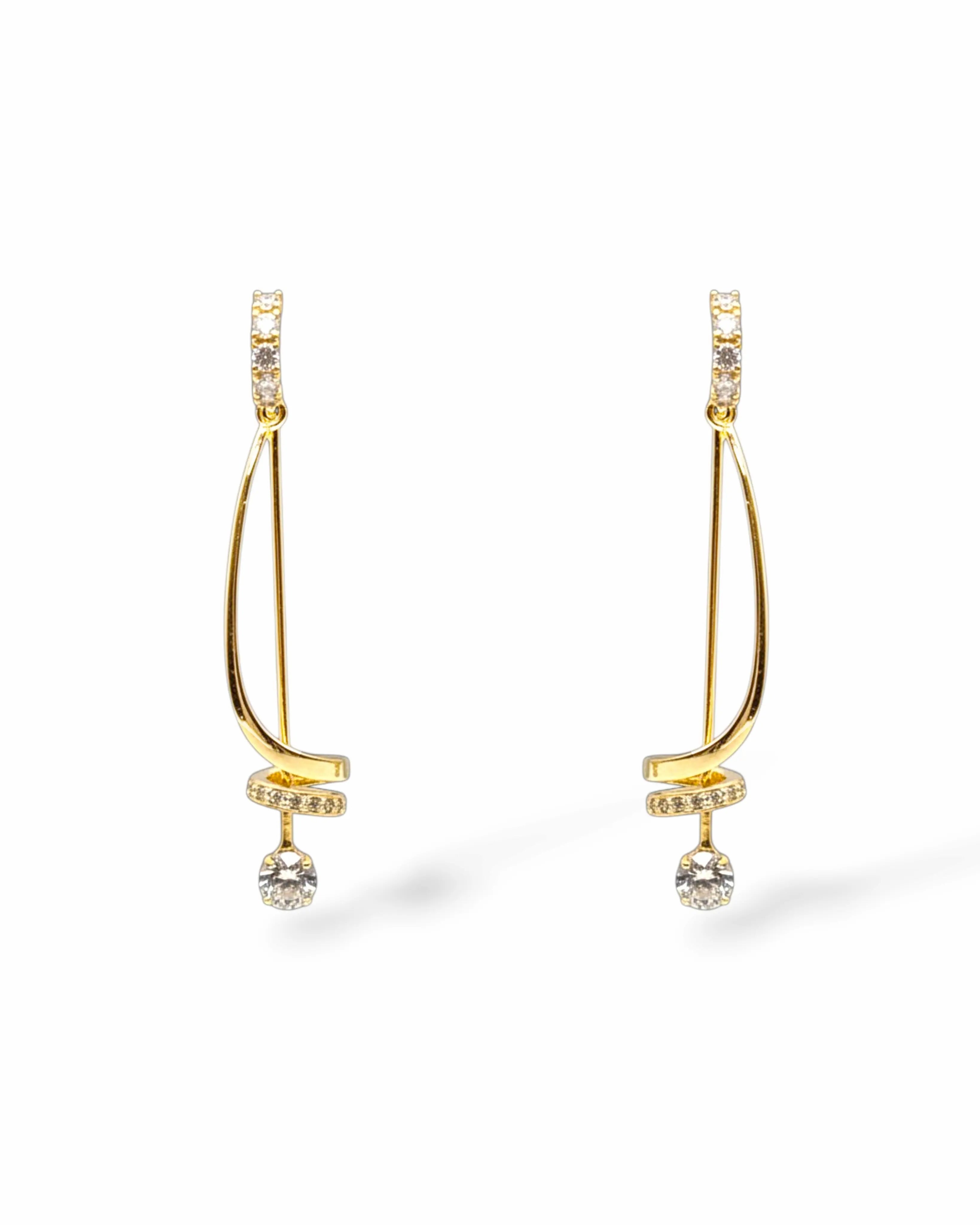 Vanessa Cubic Zirconia Drop Earrings