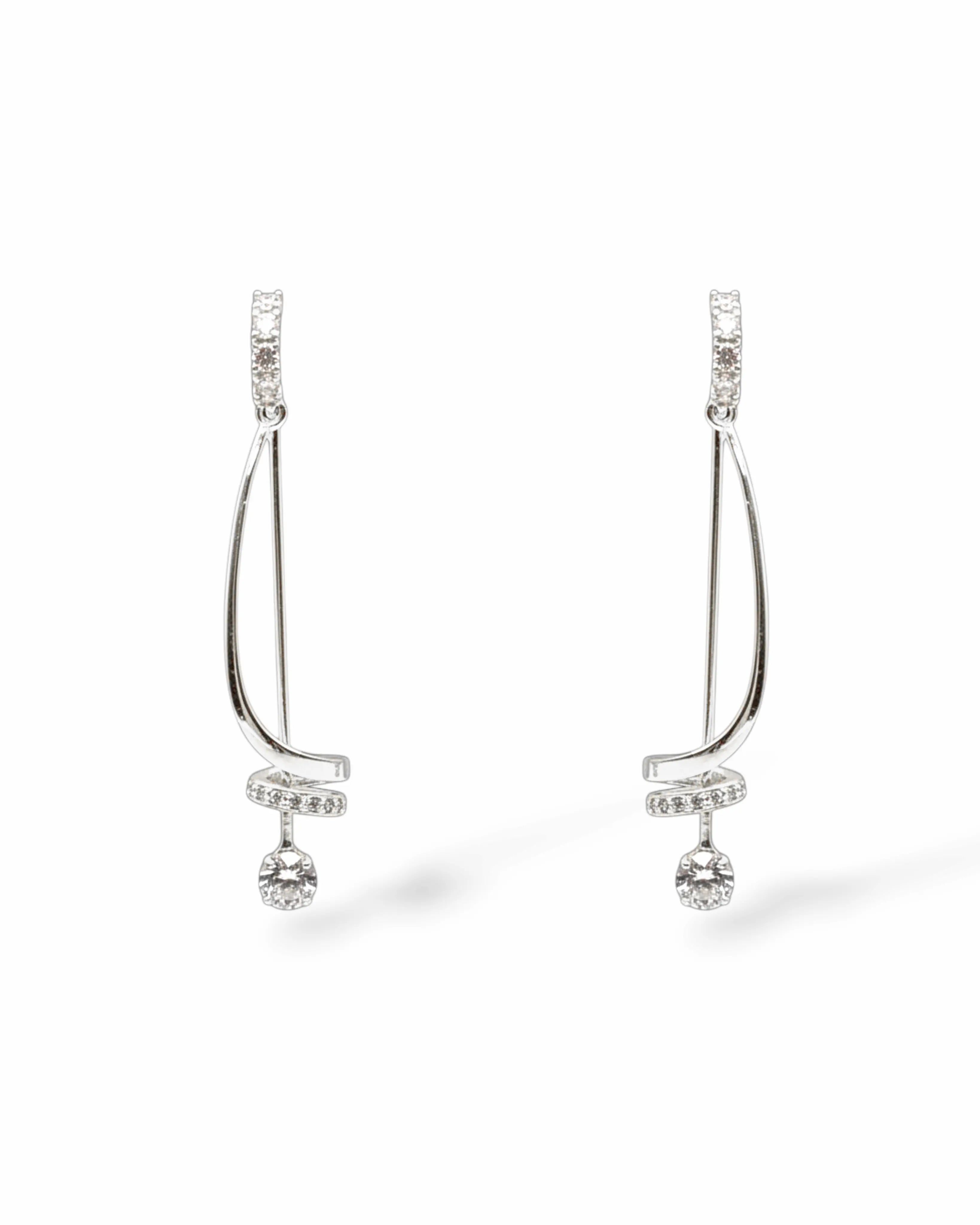 Vanessa Cubic Zirconia Drop Earrings