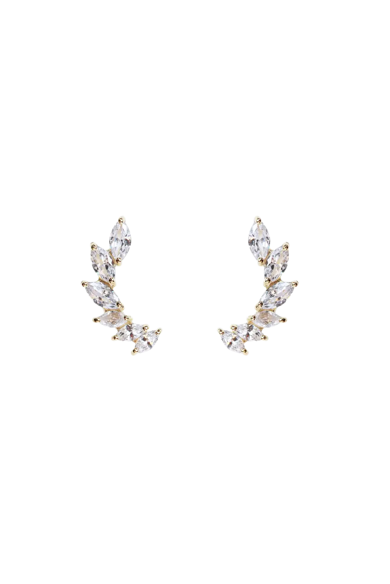 Silver Papillon Earrings