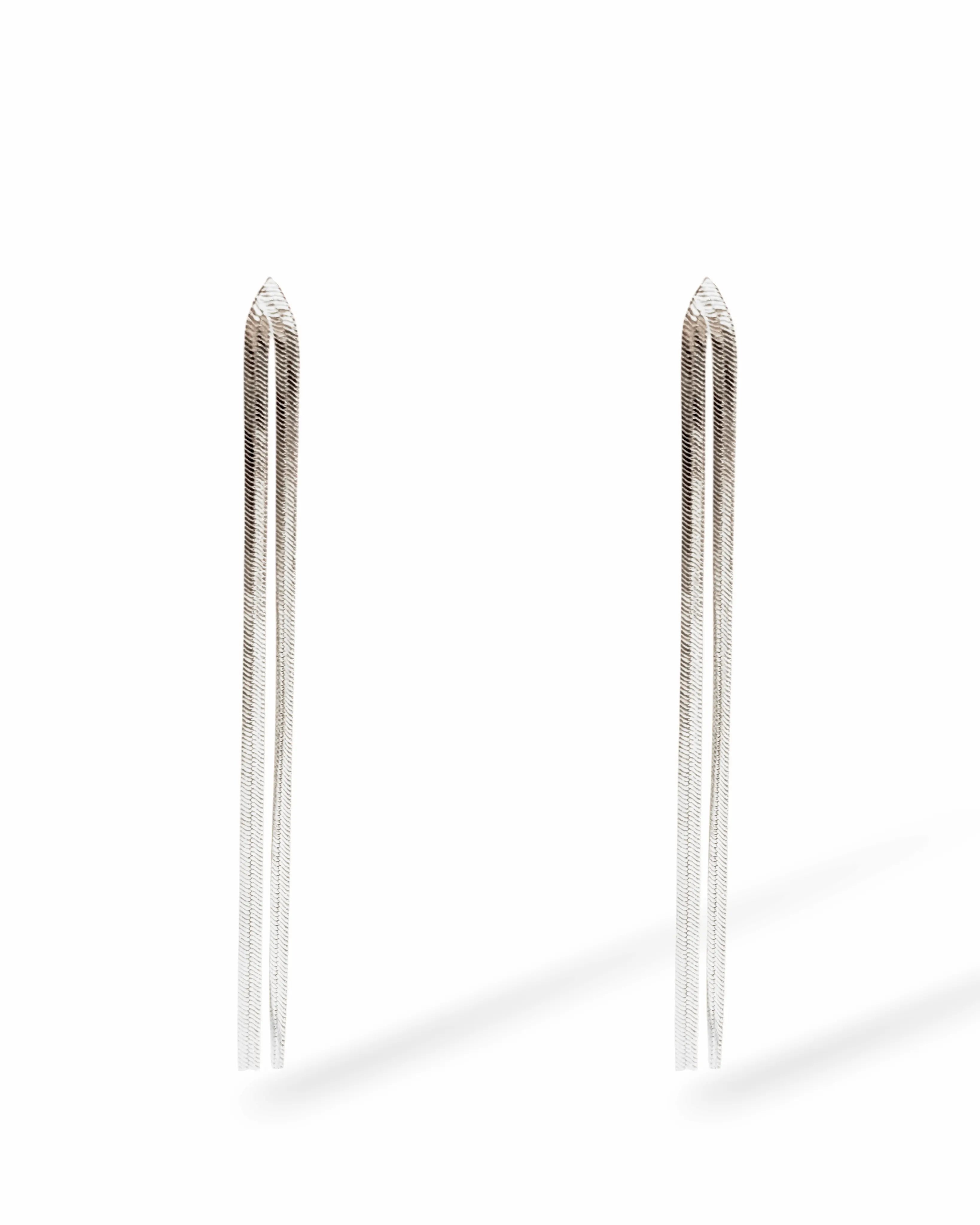 Vicky Sleek Metal Earrings