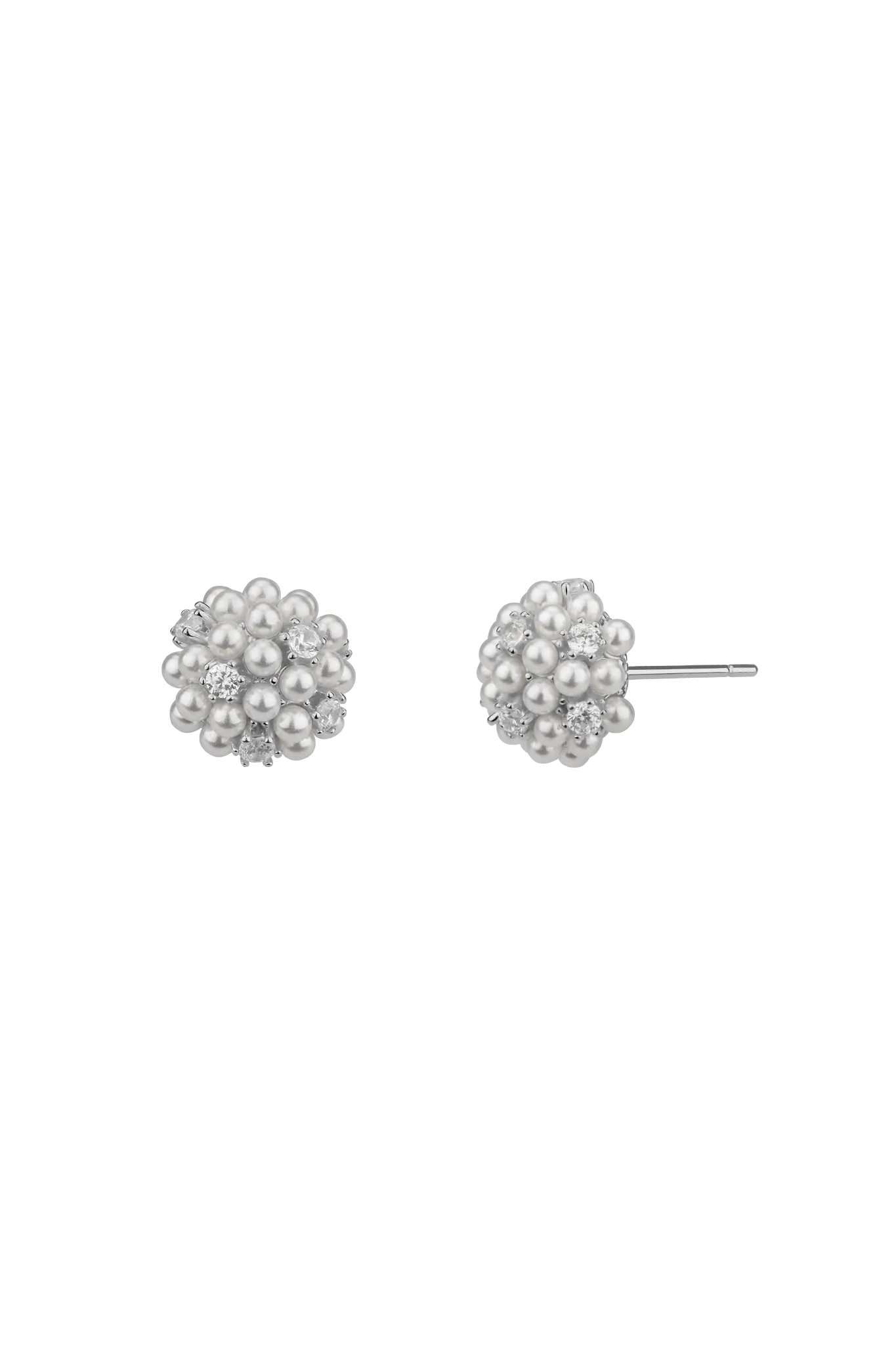 Dandelion Silver Earrings L