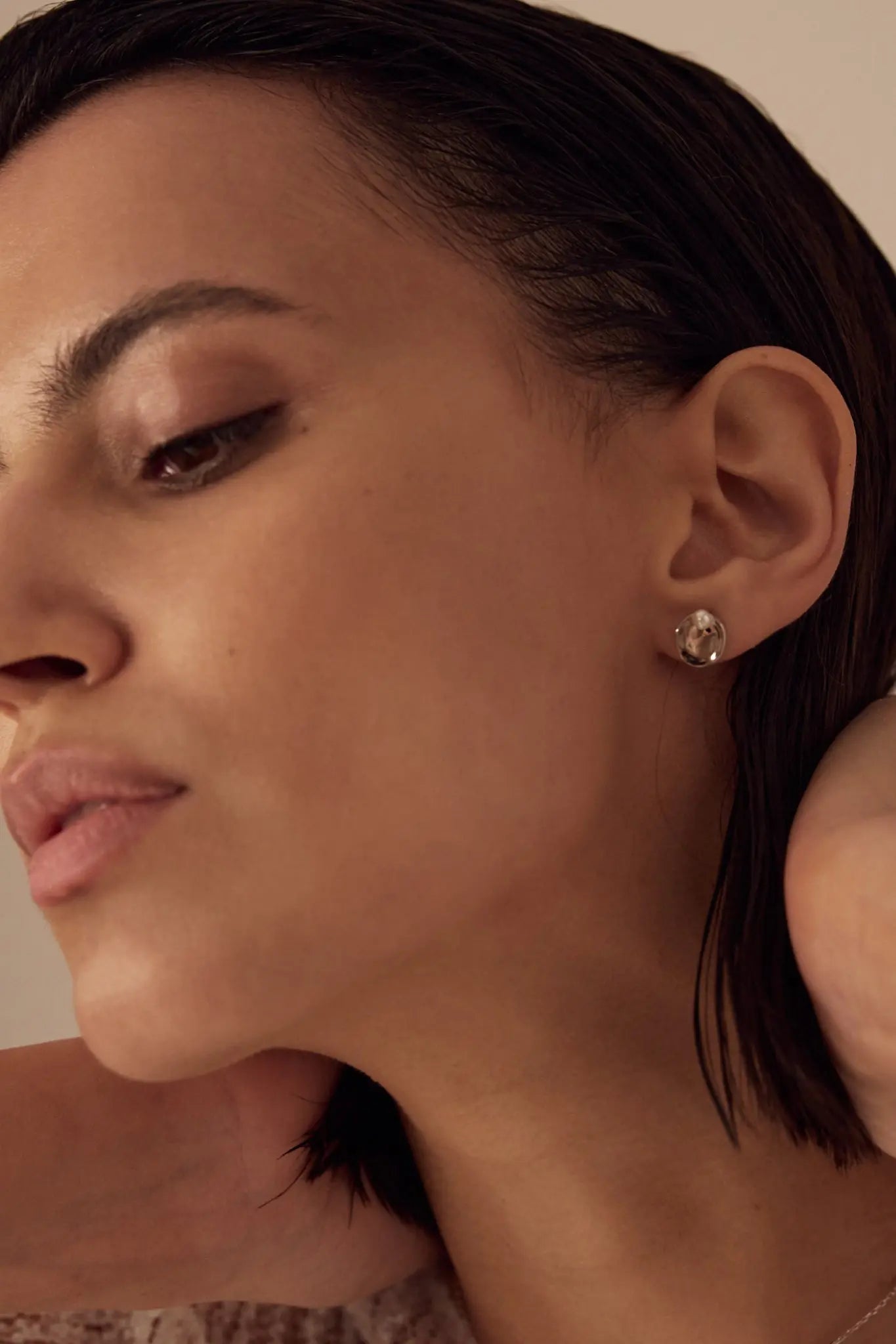 Silver Seashell Earrings II