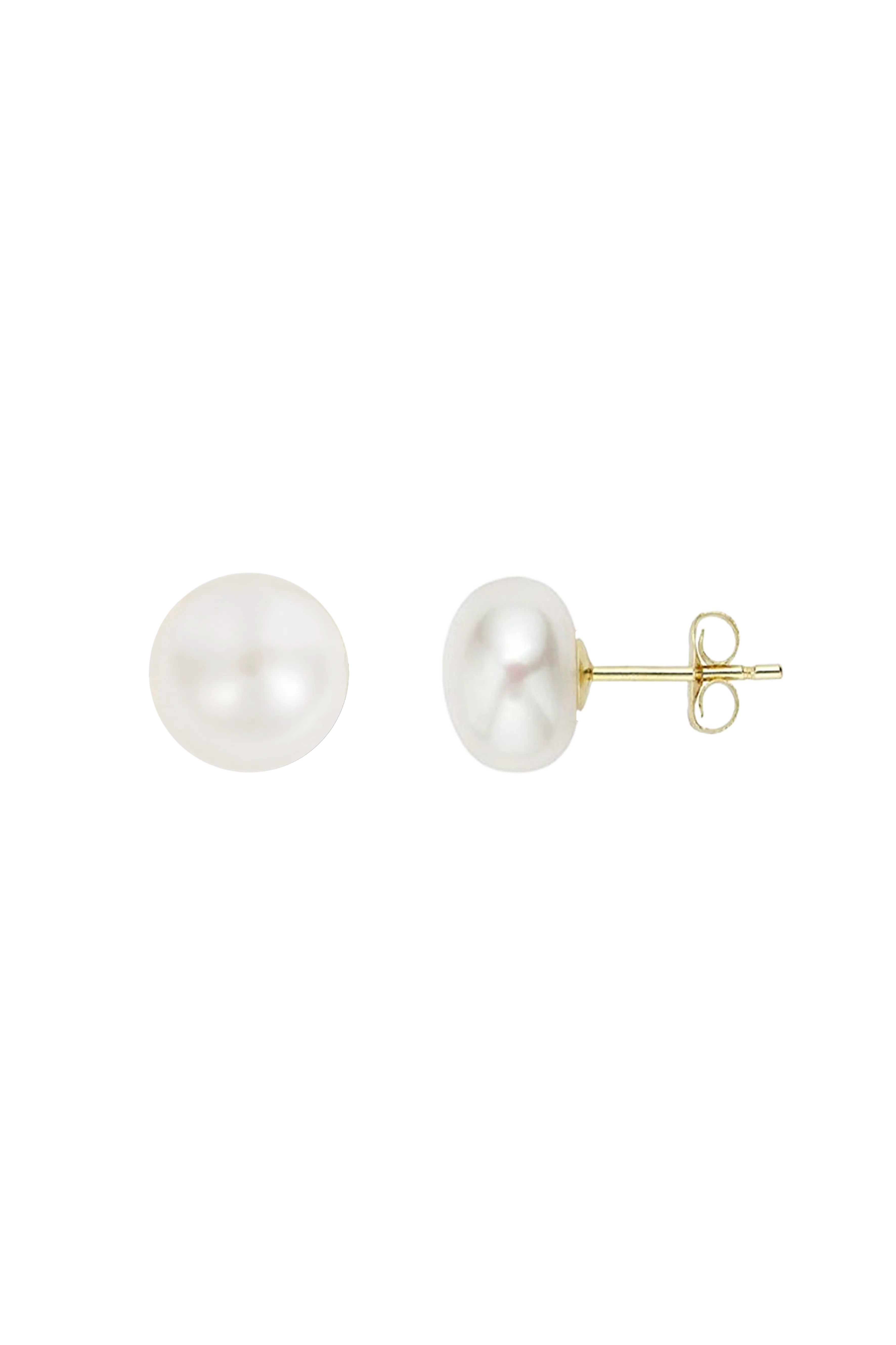 Just Pearls Silver Earrings