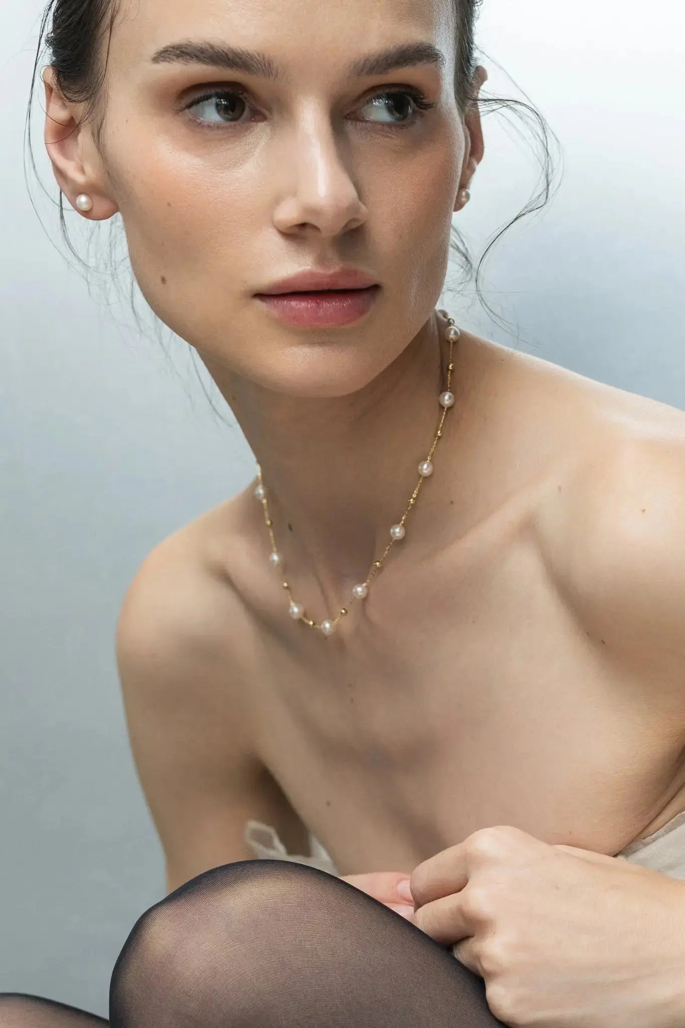 Just Pearls Silver Earrings