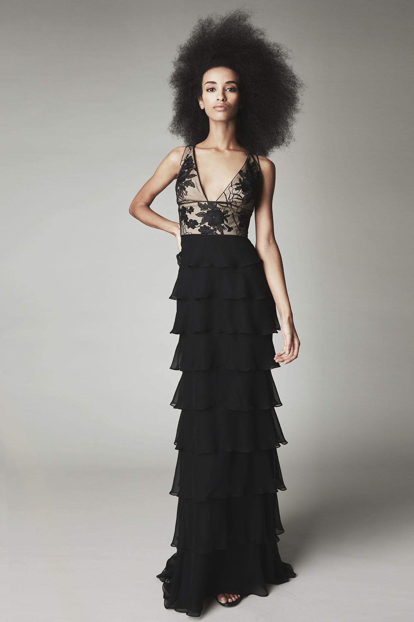 V-Neck Gown