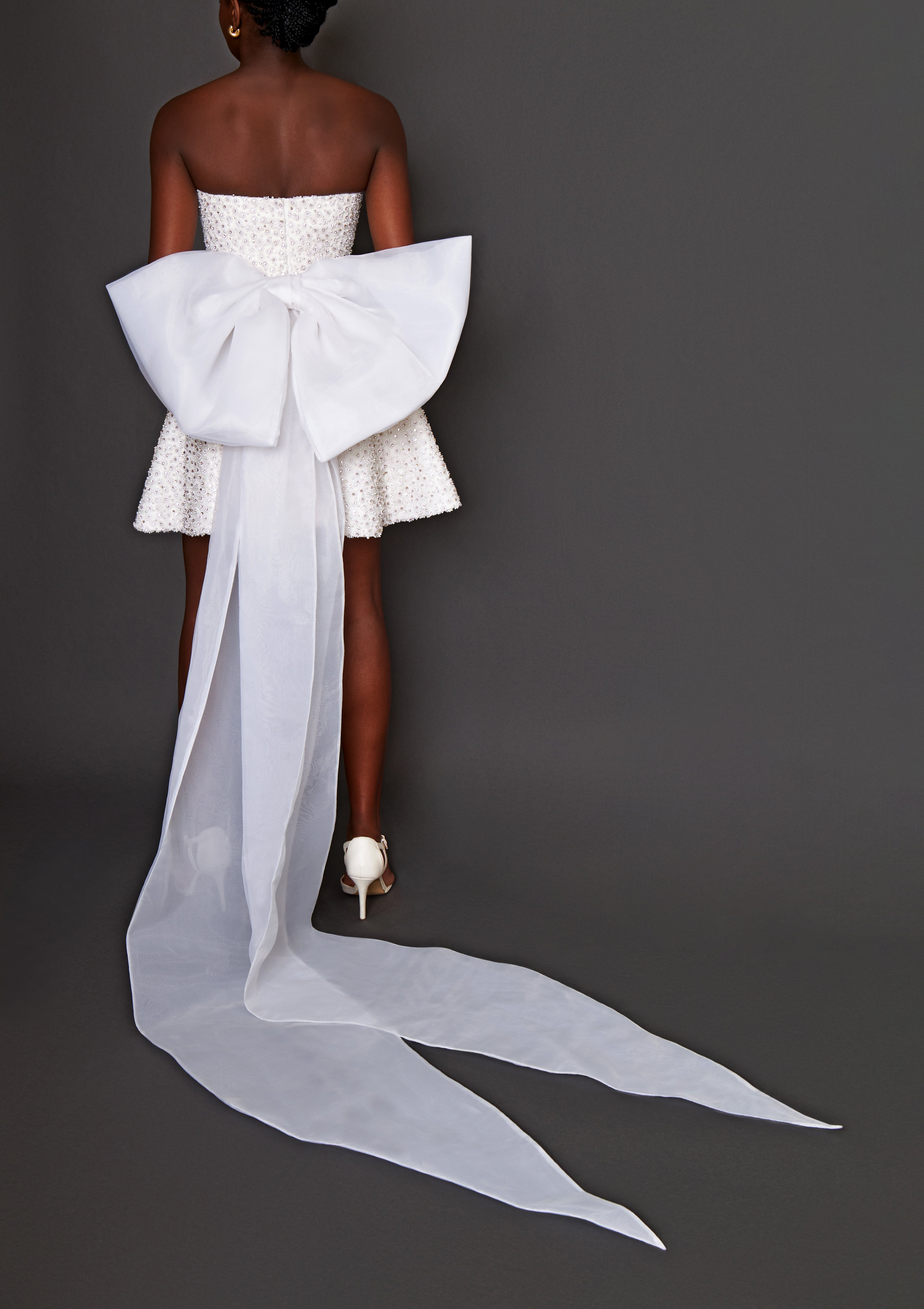 Daisy Demi-V Dress - Mini Bridal Collection
