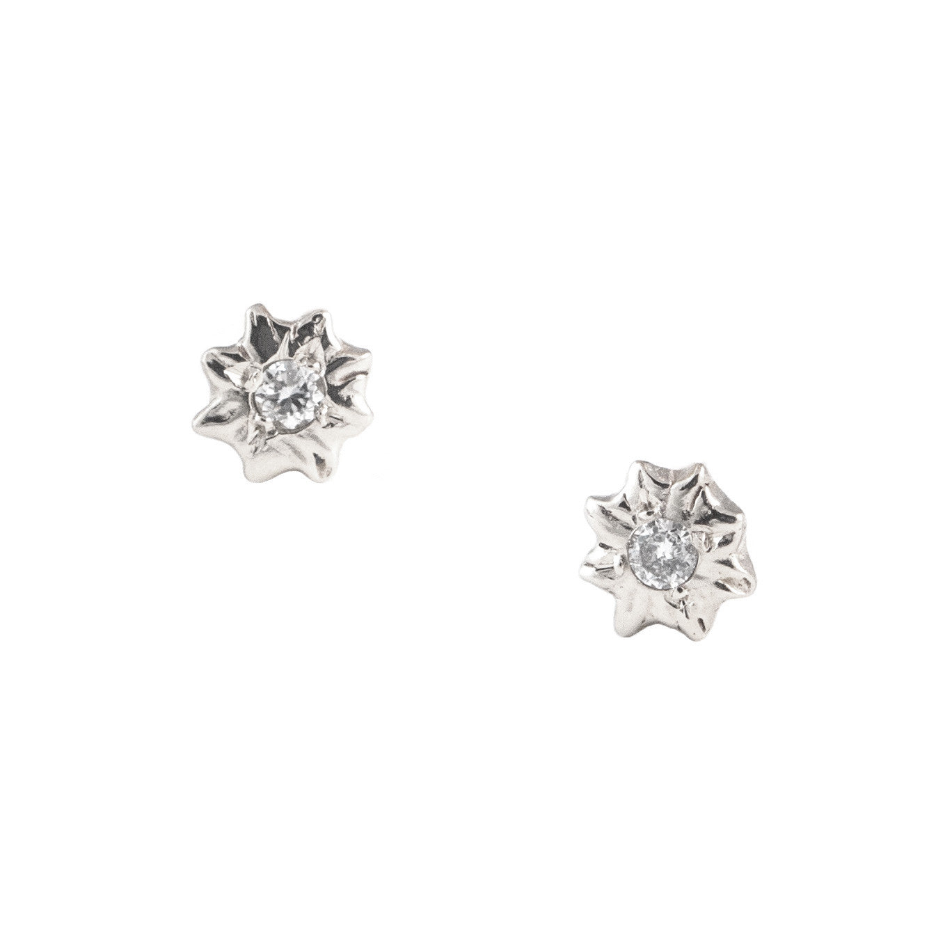 Mini Starry Diamond Earrings