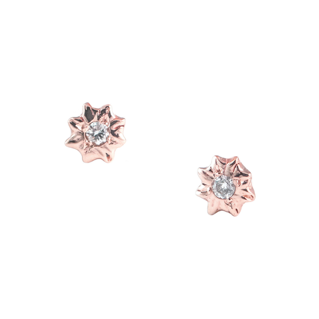 Mini Starry Diamond Earrings