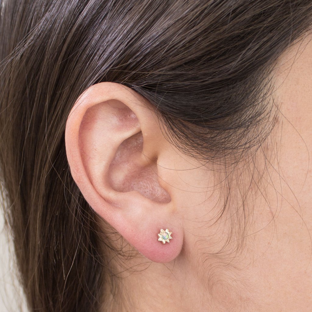 Starry Sapphire Earrings