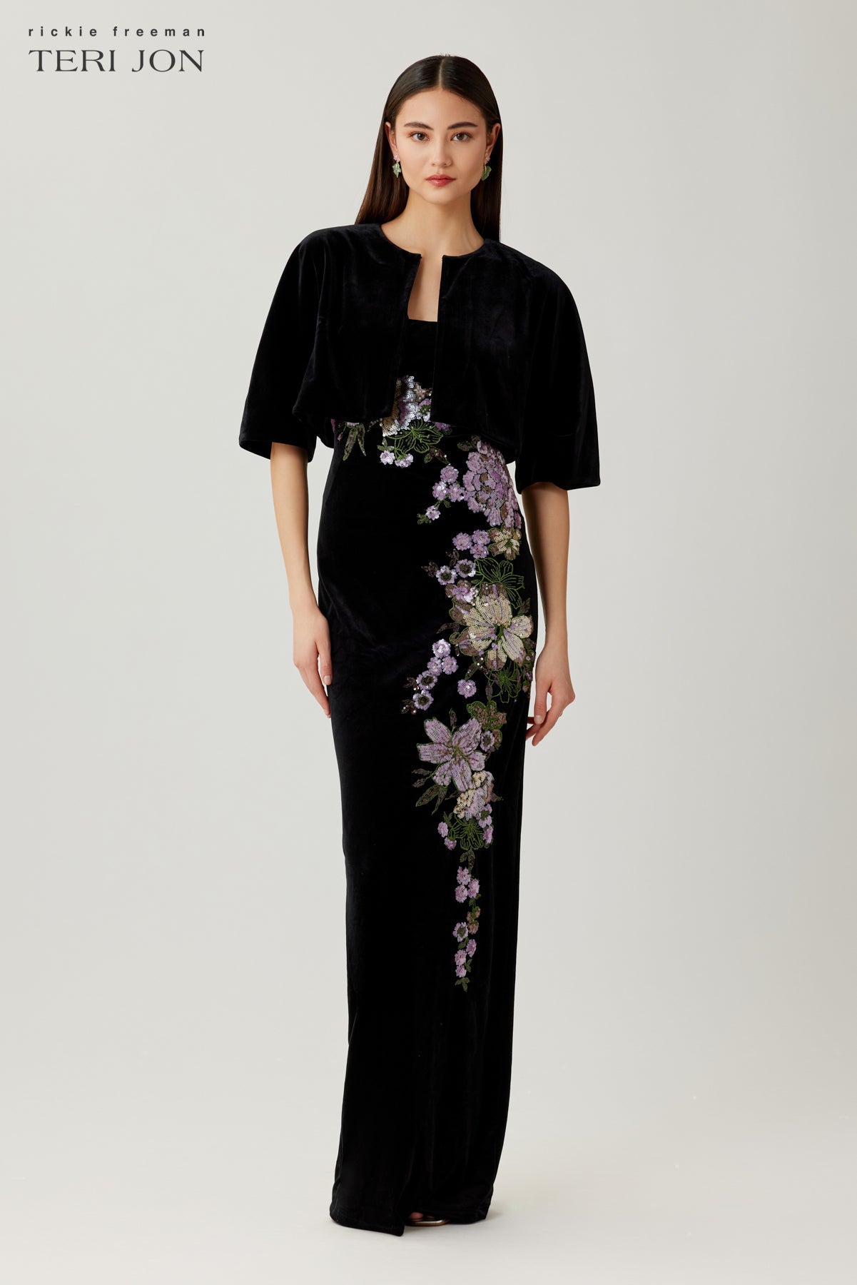 Velvet Cropped Bolero