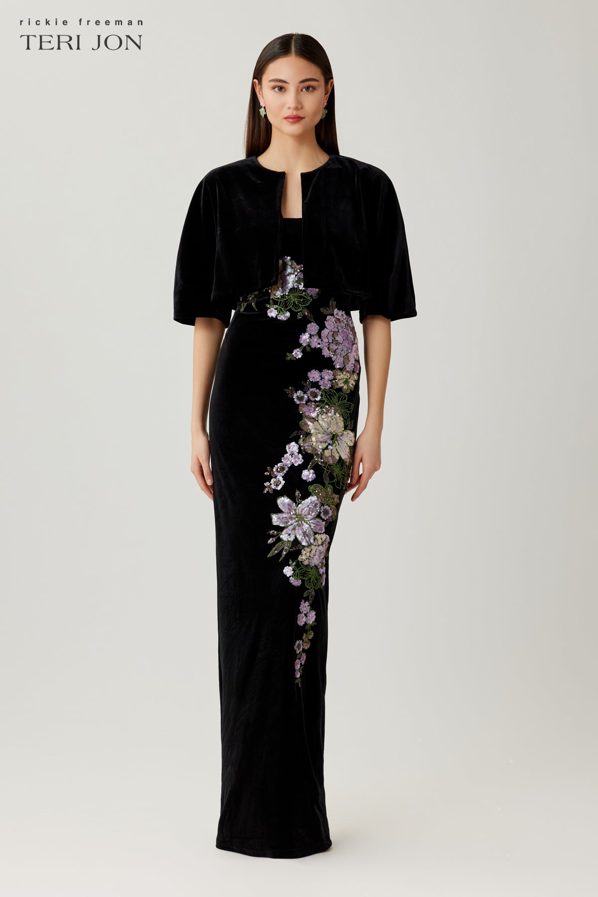 Velvet Cropped Bolero