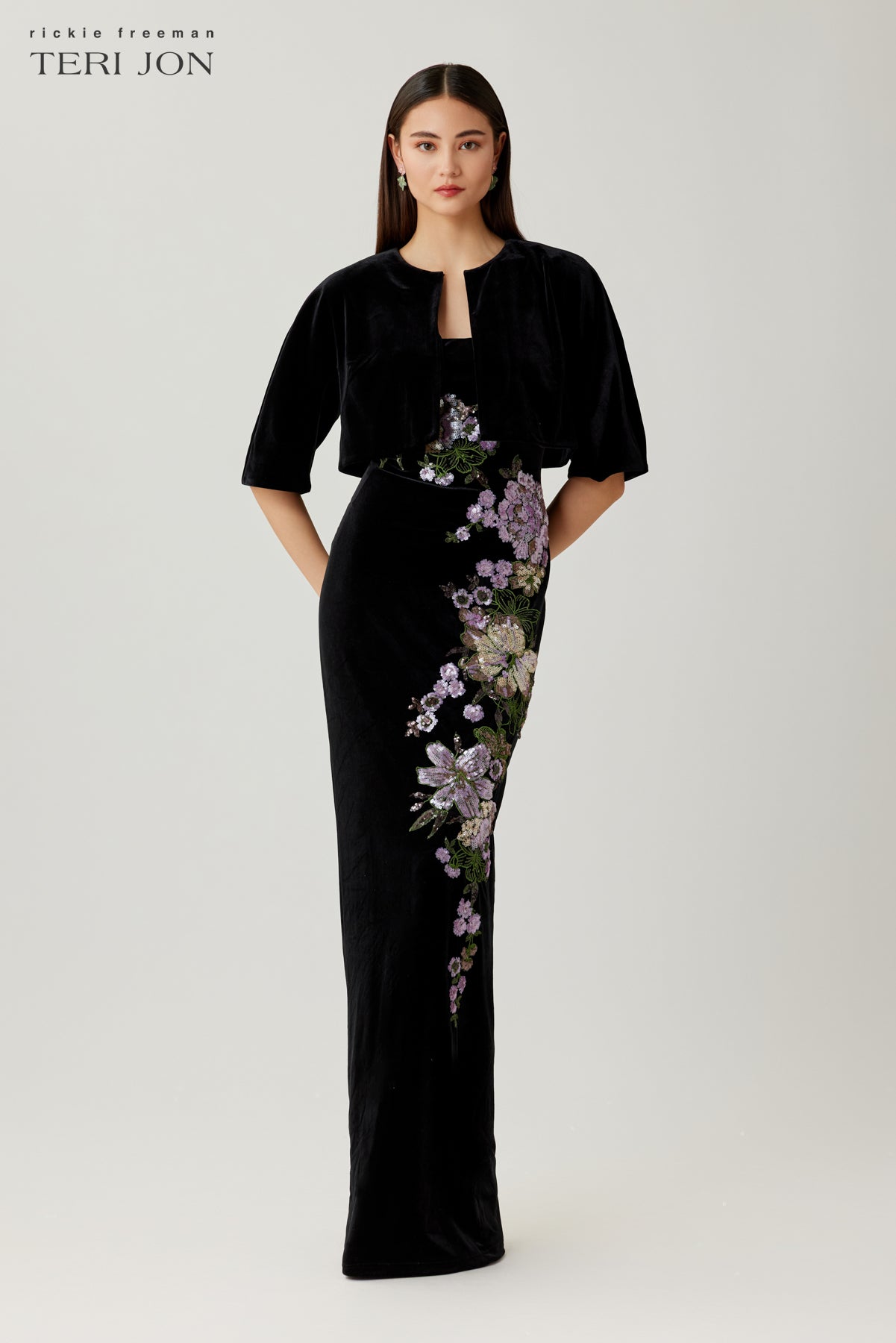 Velvet Cropped Bolero