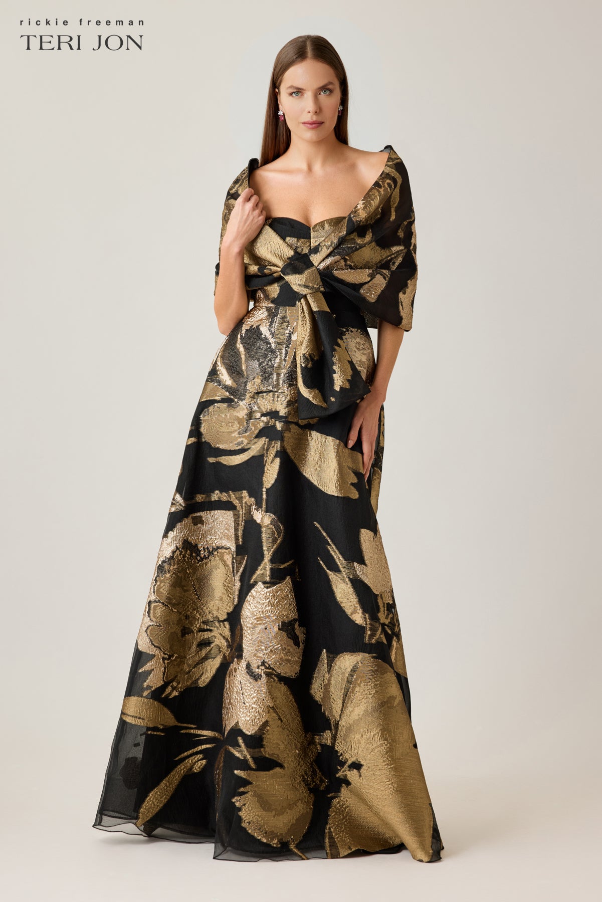 Organza Jacquard Shawl