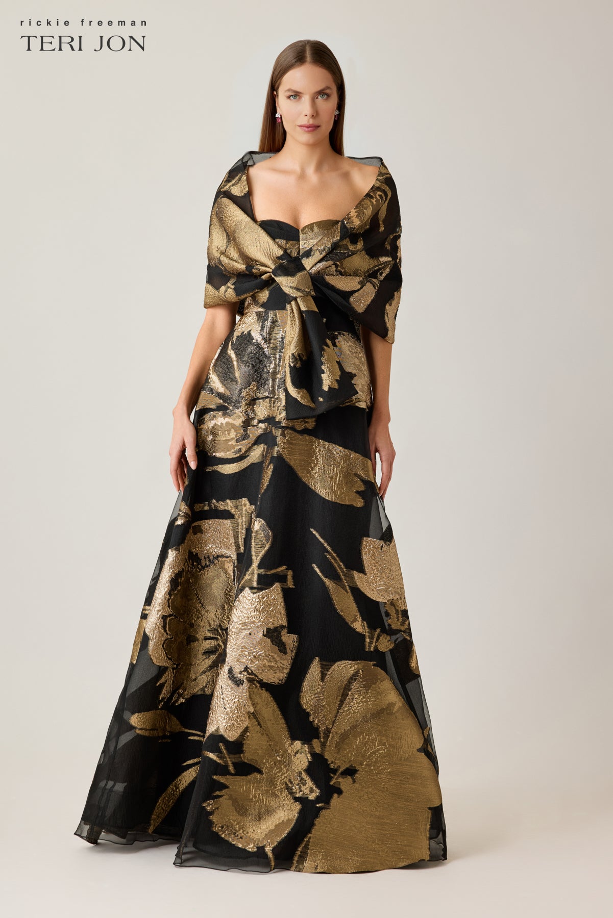 Organza Jacquard Shawl